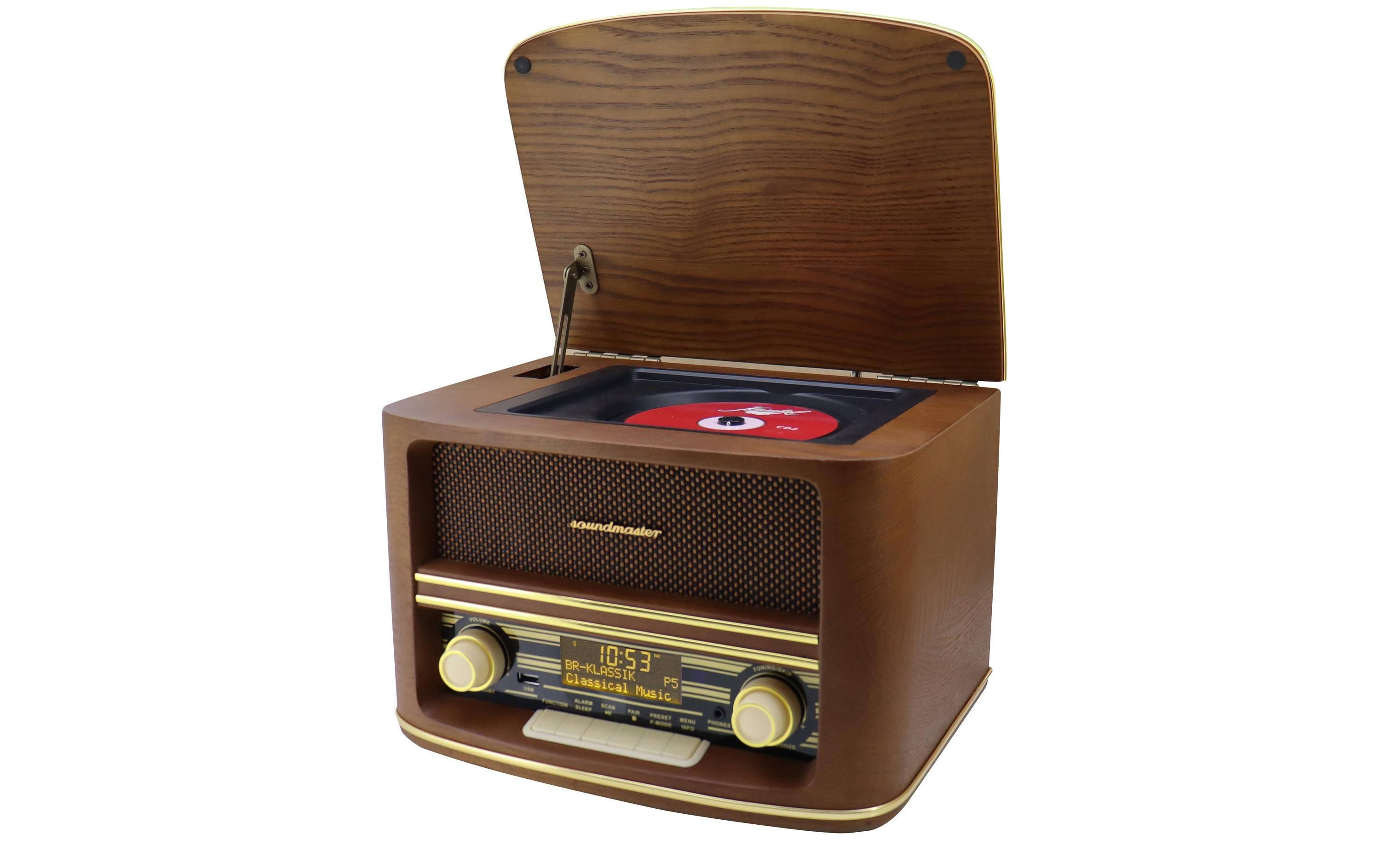 soundmaster Stereoanlage NR961 Braun