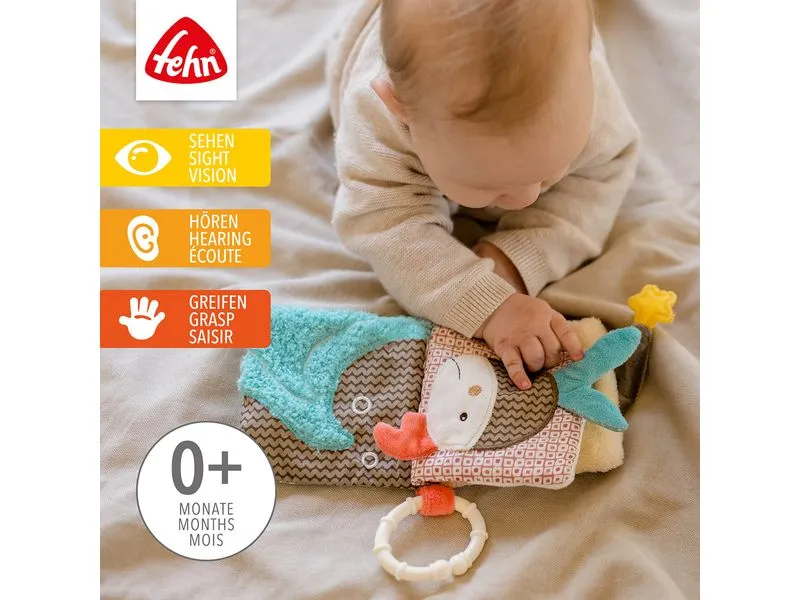 fehn Kinderwagenspielzeug Stoffbuch Bruno fehn Kinderwagenspielzeug Stoffbuch Bruno