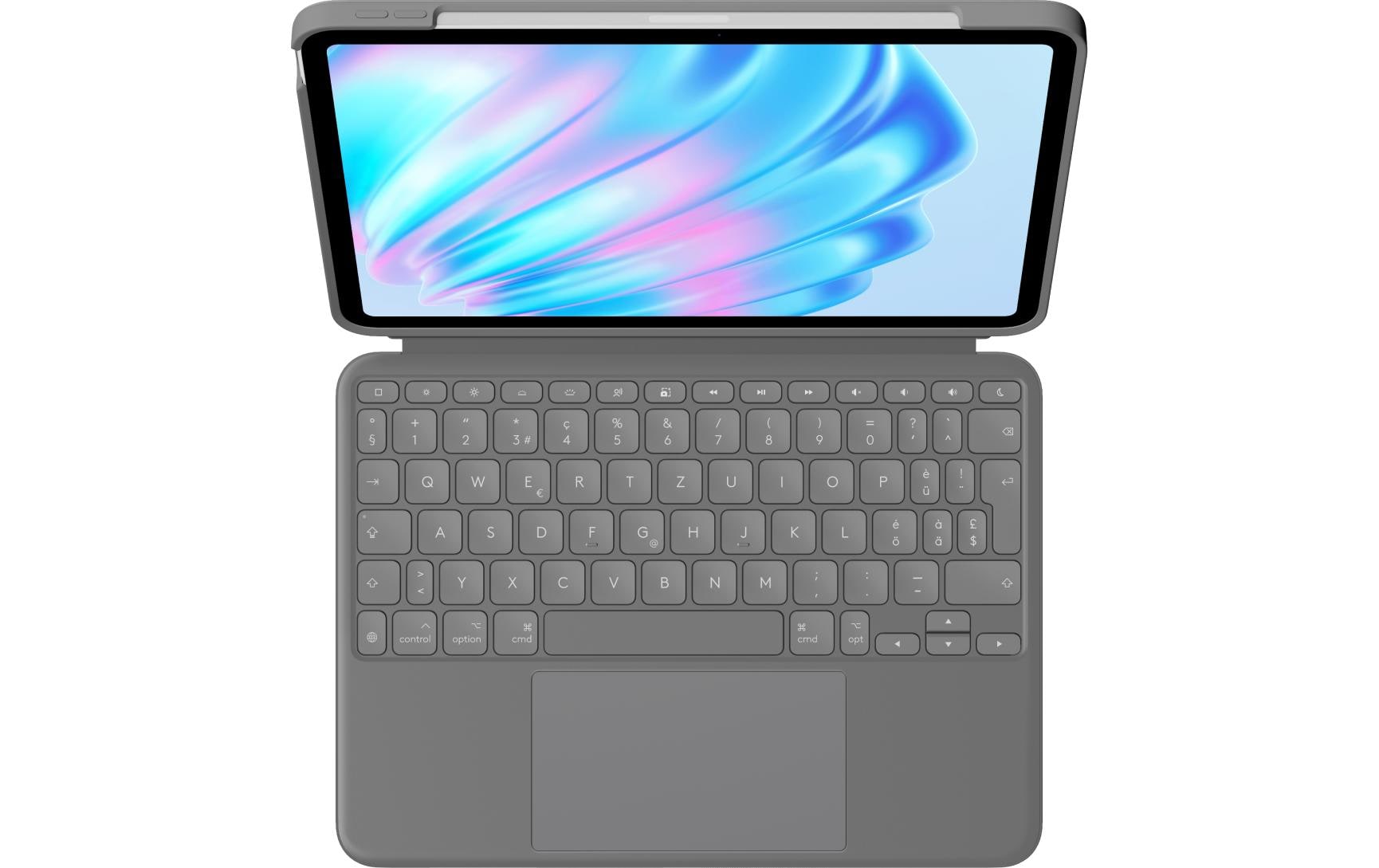 Logitech Tablet Tastatur Cover Combo Touch iPad Air 11 (M2/2024)