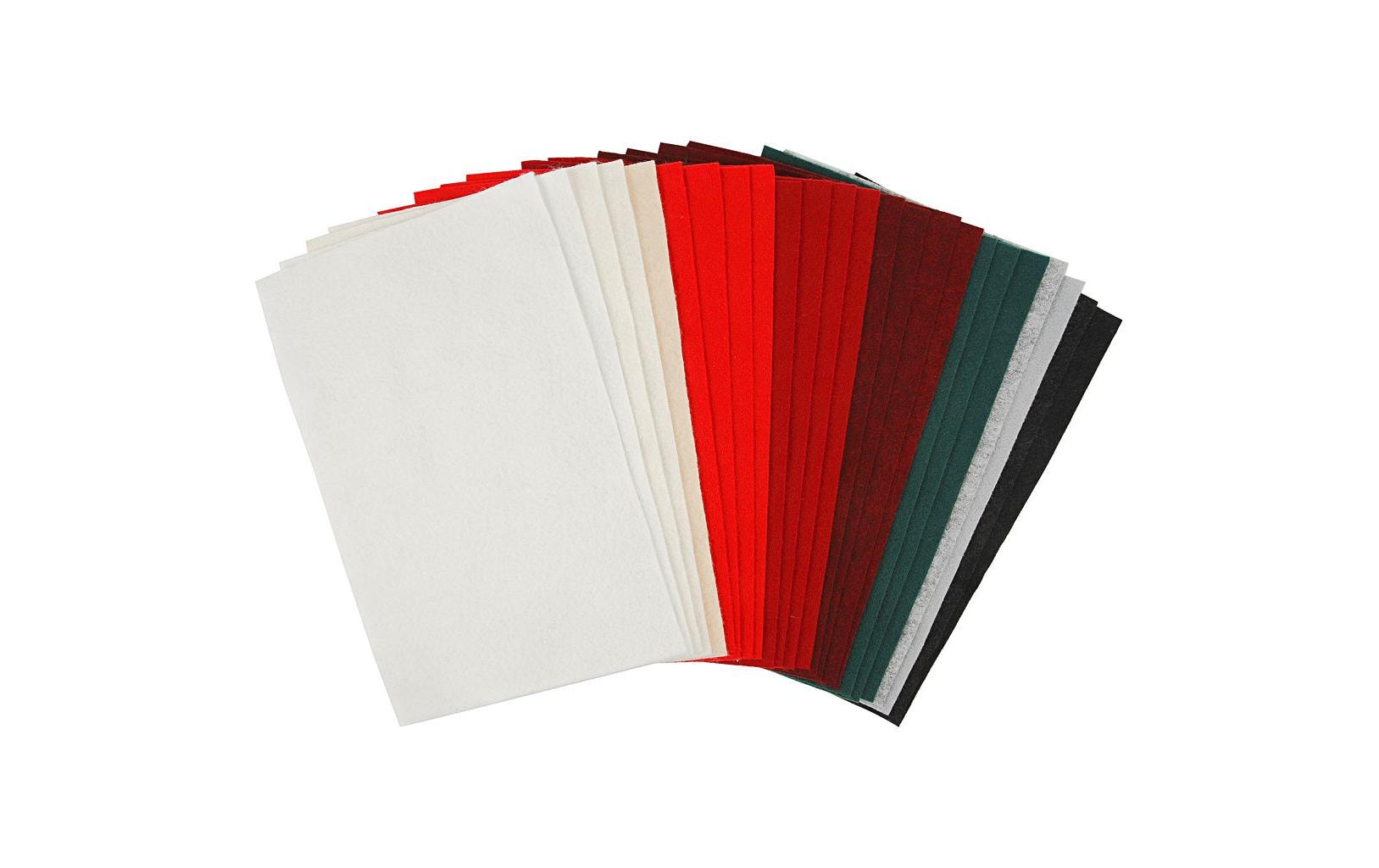 Creativ Company Bastelfilz 1.5 mm, 20 x 30 cm, 24 Stück, Mehrfarbig Creativ Company Bastelfilz 1.5 mm, 20 x 30 cm, 24 Stück, Mehrfarbig