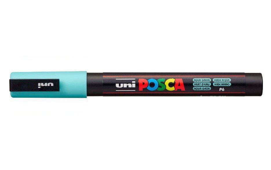Uni Permanent-Marker POSCA Softcolors 0.9 - 1.3 mm, Aqua