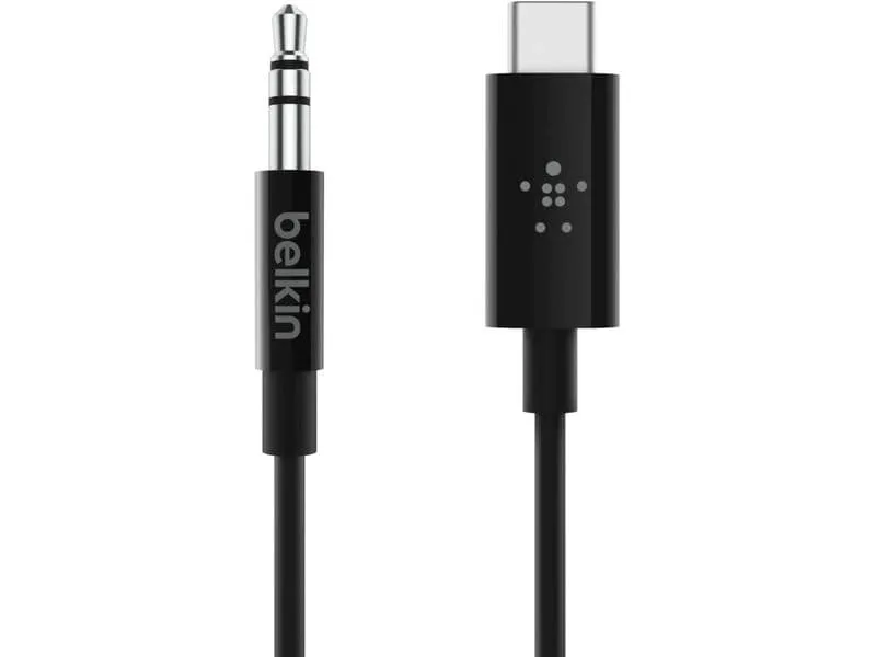 Belkin Audio-Kabel RockStar USB-C - 3.5 mm Klinke 0.9 m Belkin Audio-Kabel RockStar USB-C - 3.5 mm Klinke 0.9 m