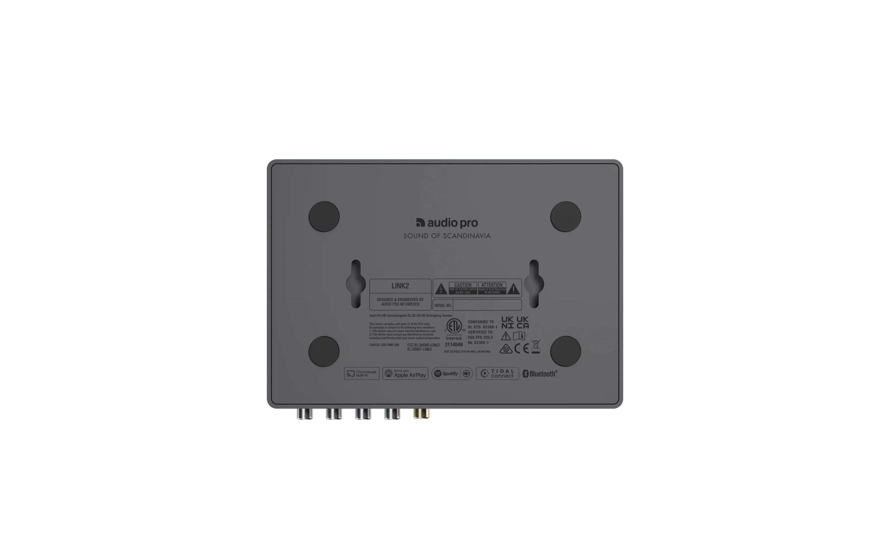 Audio Pro Link 2 Dunkelgrau