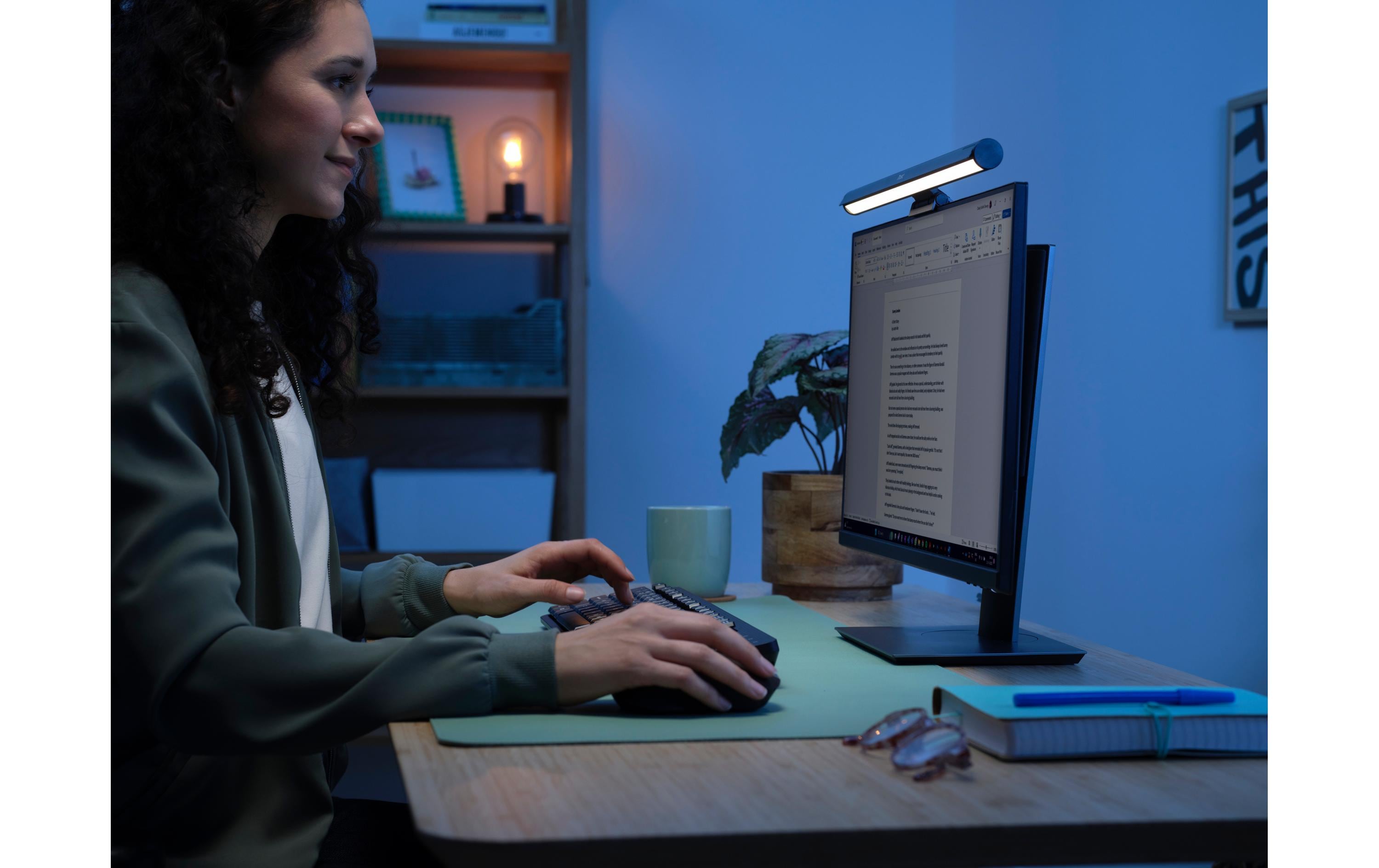 Trust Shyne Monitor-Lichtleist