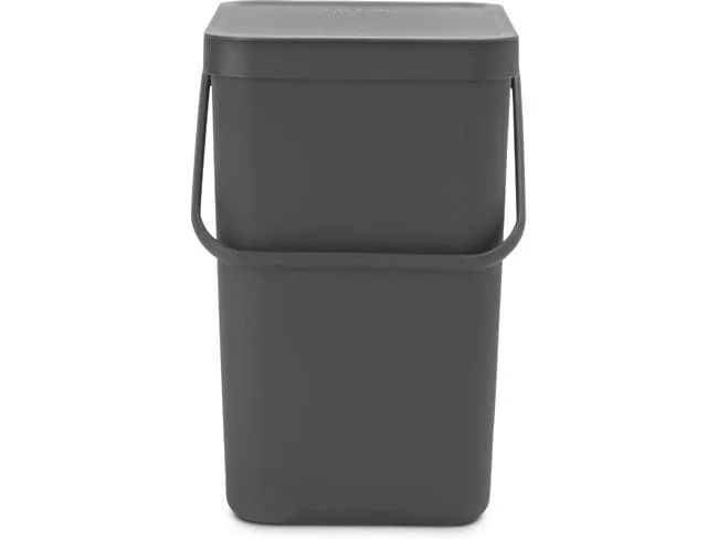 Brabantia Recyclingbehälter Sort & Go 12 l, Grau Brabantia Recyclingbehälter Sort & Go 12 l, Grau