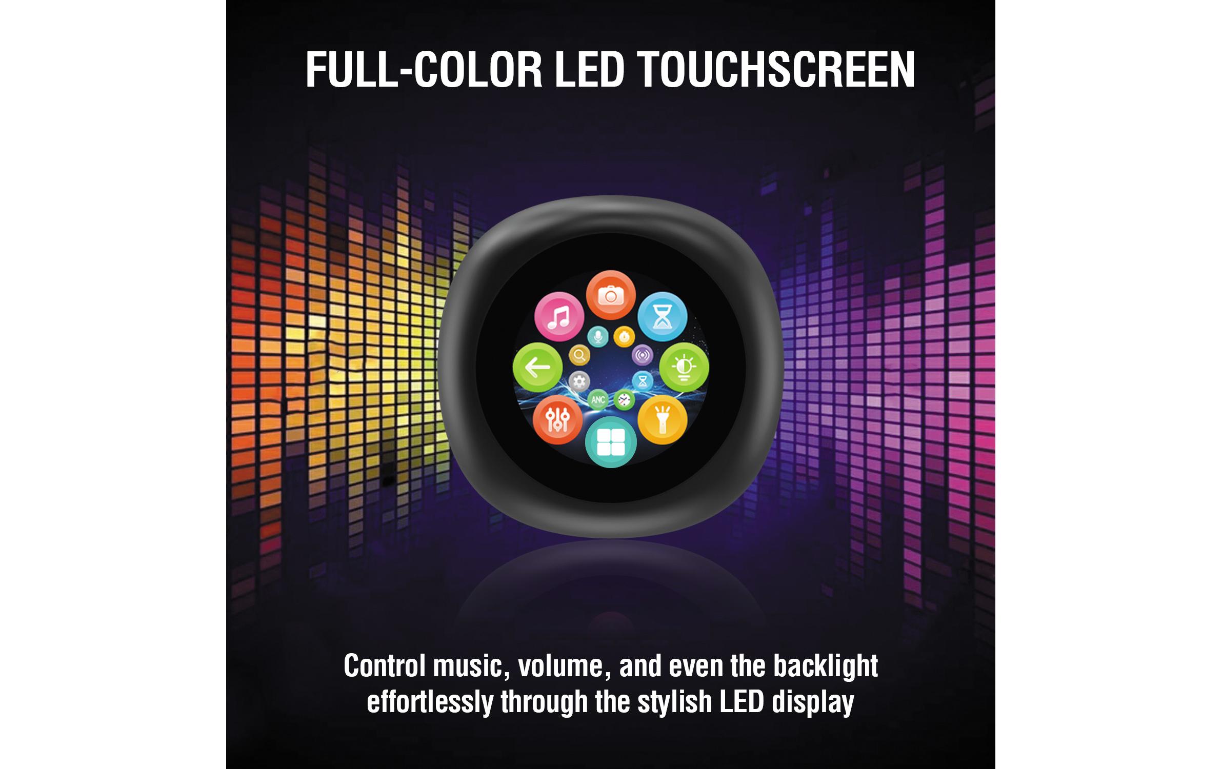 4smarts True Wireless In-Ear-Kopfhörer SkyBuds Screen Pro ANC 4smarts True Wireless In-Ear-Kopfhörer SkyBuds Screen Pro ANC