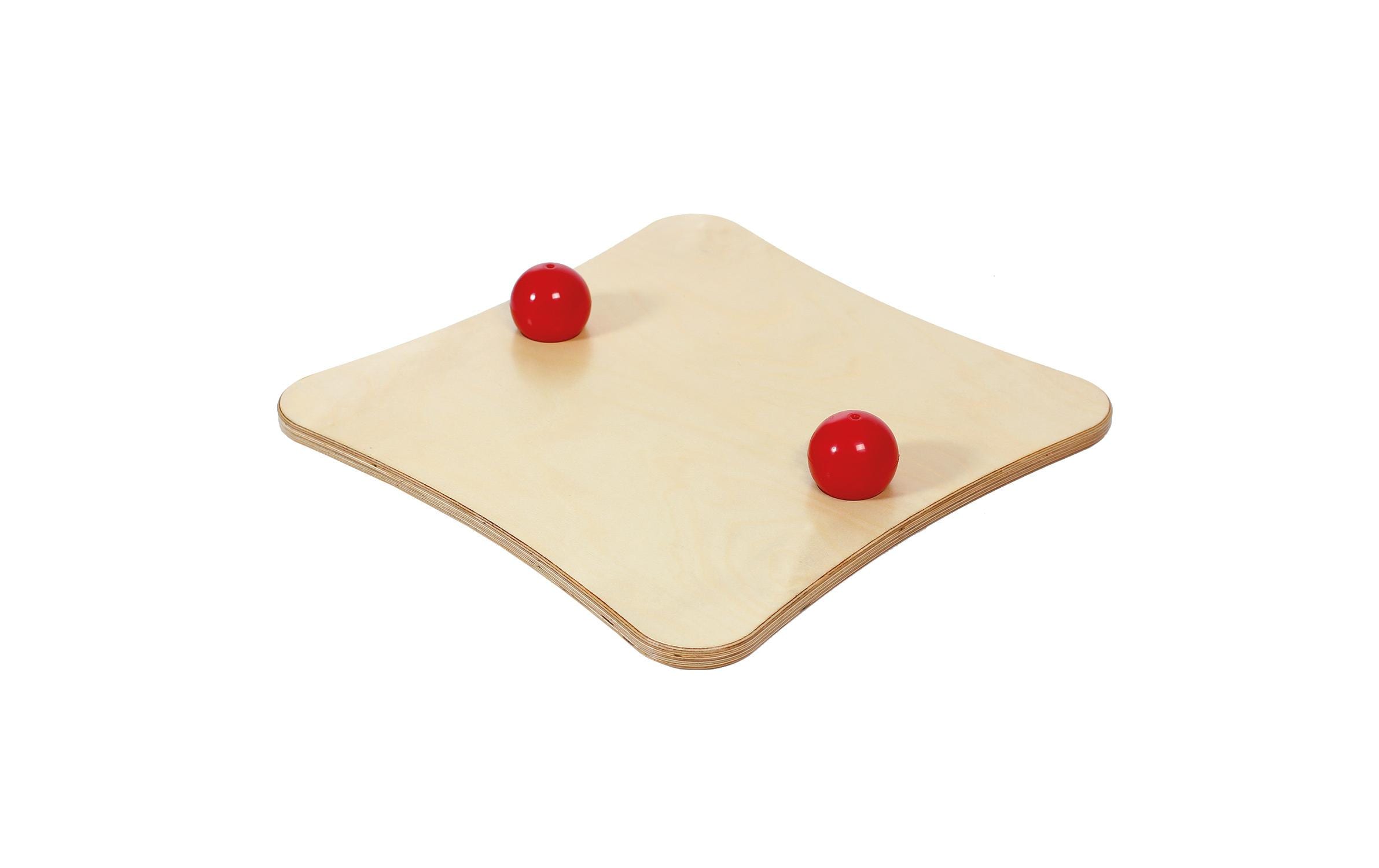 TOGU Balance Board Physiowippe Holz, Rot