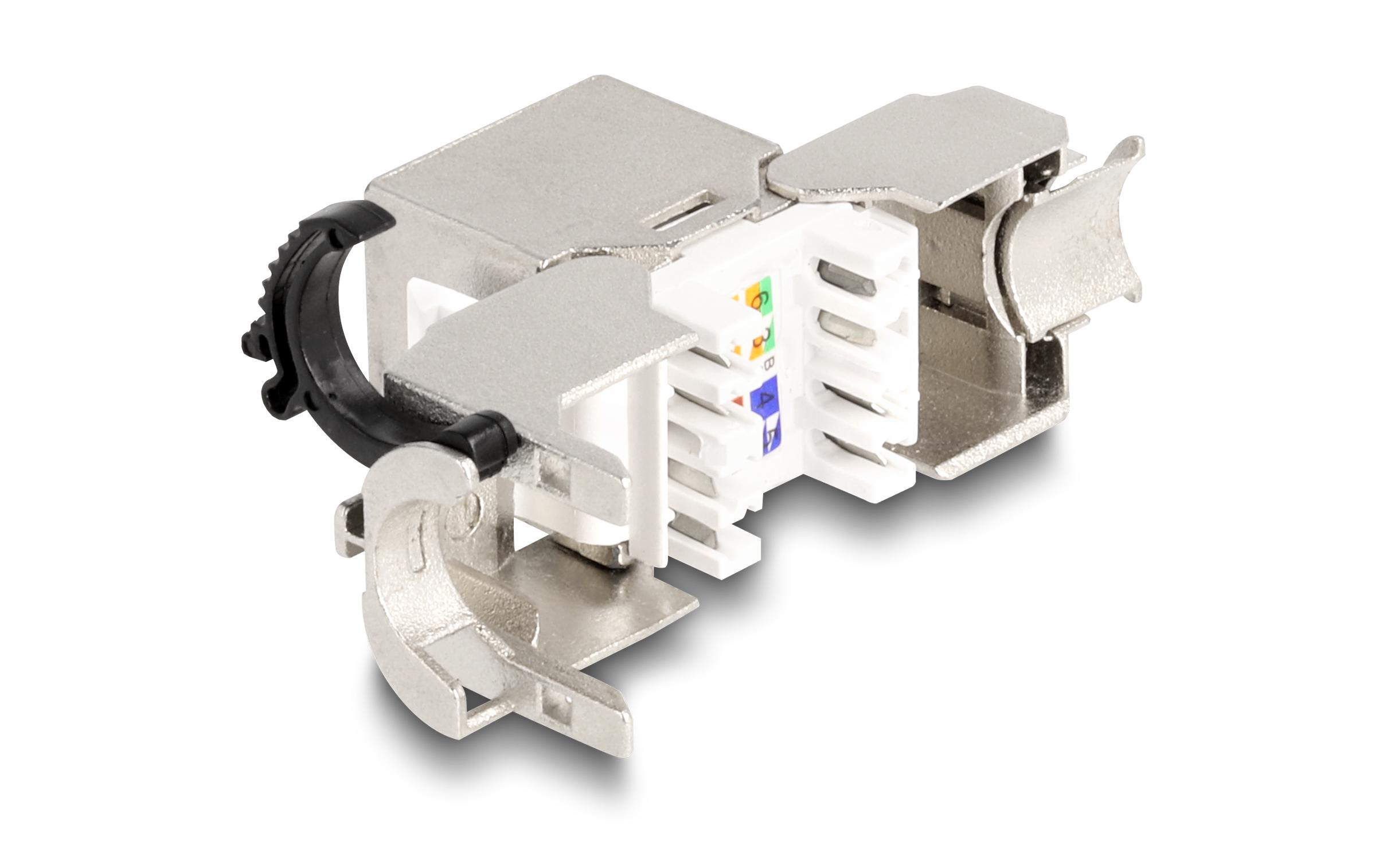 Delock Keystone-Modul RJ45 zu LSA Cat.6A STP
