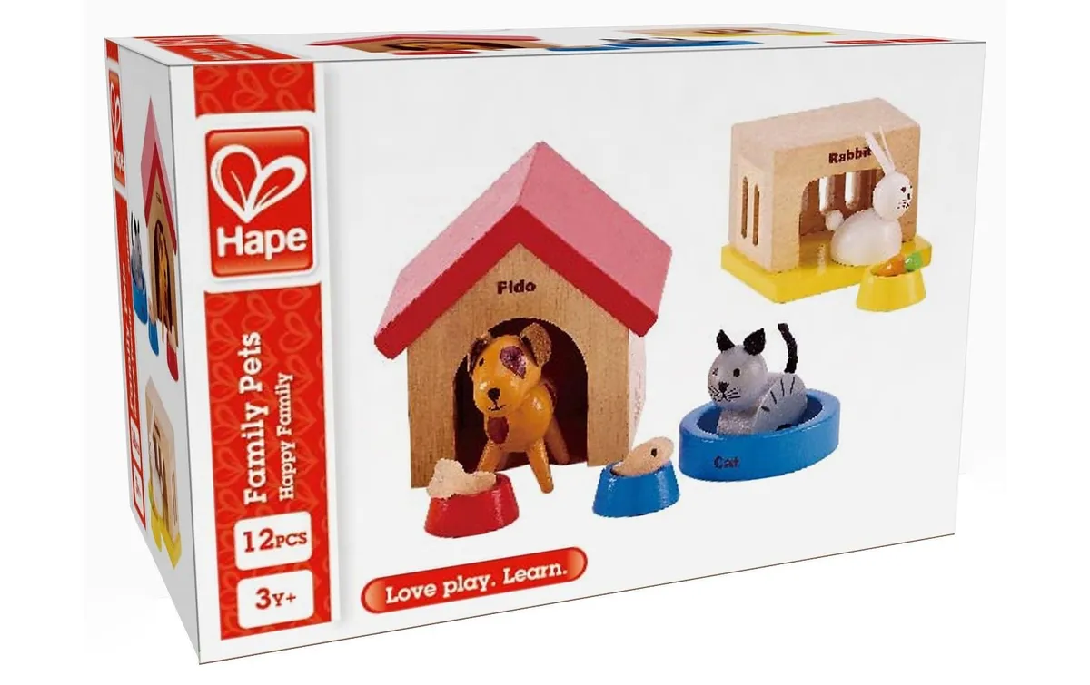 Hape Puppenhausmöbel Haustiere Hape Puppenhausmöbel Haustiere