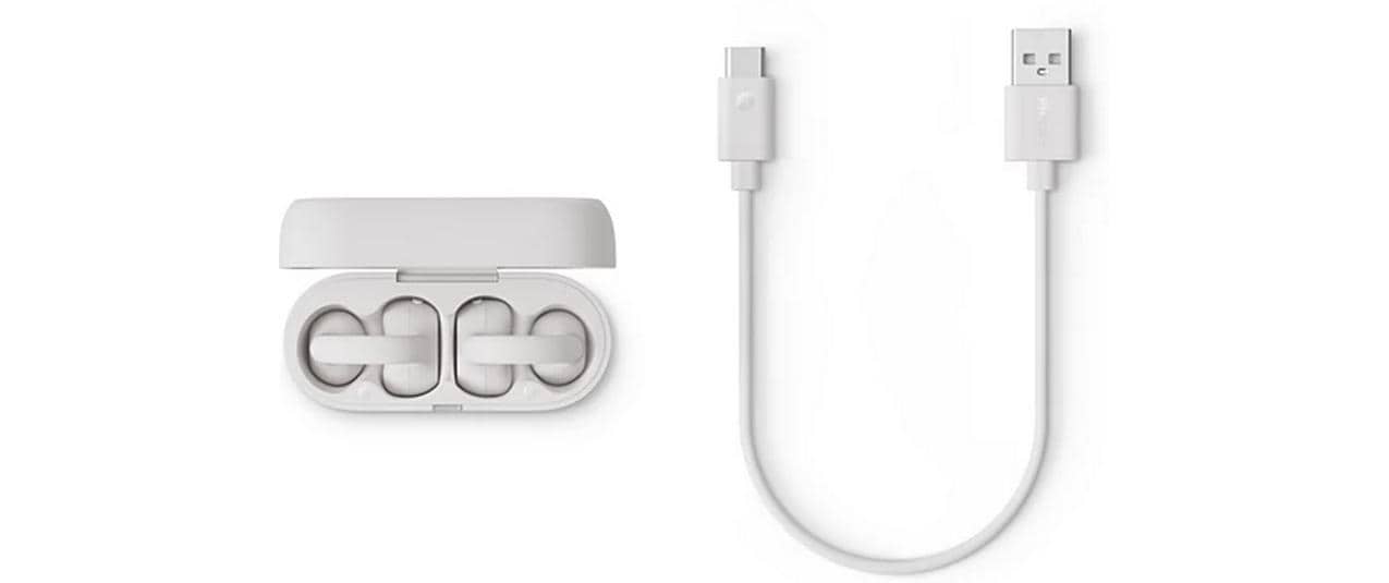 Philips Open-Ear-Kopfhörer TAQ2000BK/00 Weiss