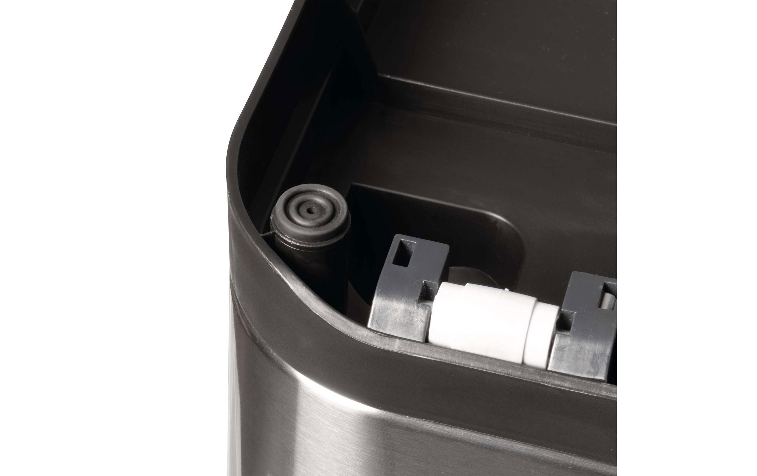 Maul Abfalleimer Cycle 20 + 20 l, Schwarz/Silber