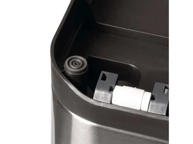 Maul Abfalleimer Cycle 20 + 20 l, Schwarz/Silber Maul Abfalleimer Cycle 20 + 20 l, Schwarz/Silber