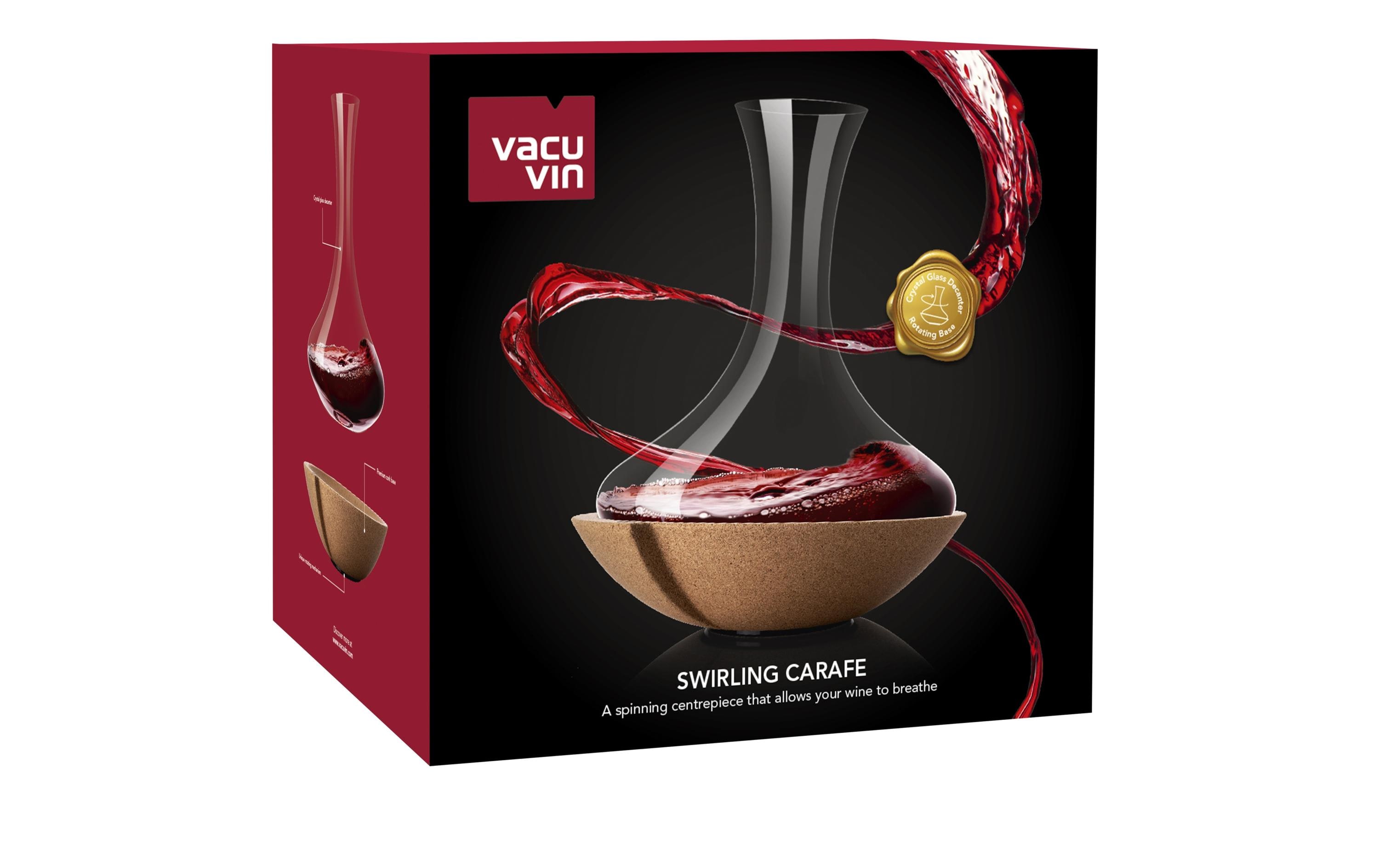 Vacuvin Dekanter Swirling 0.75 l, Transparent