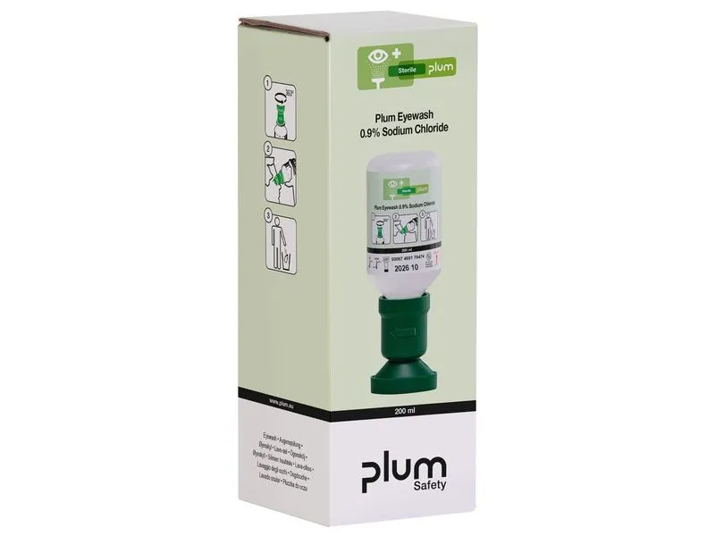 PLUM PLUM Augenspülung NaCl 0.9% 200 ml PLUM PLUM Augenspülung NaCl 0.9% 200 ml
