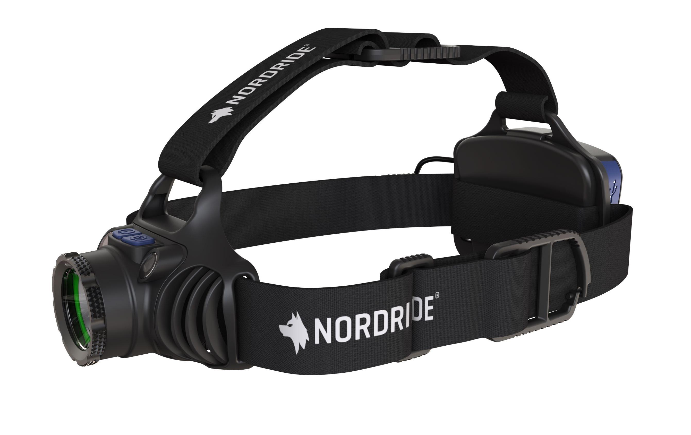 Nordride Stirnlampe Active Pro R Hybrid Schwarz, 500 lm, IP65