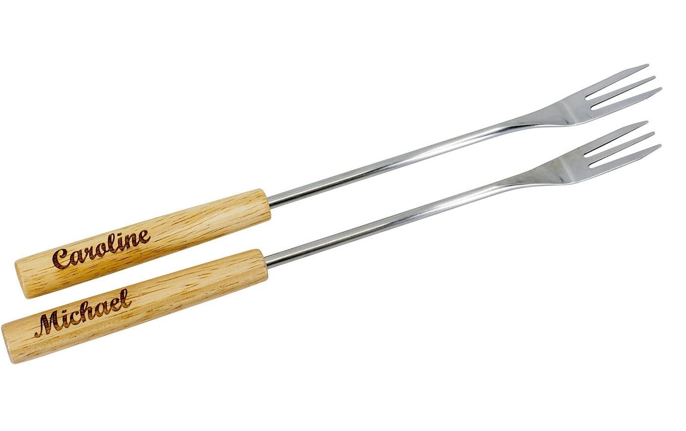 Kadastar Käsefonduegabel Element personalisierbar 6 Personen