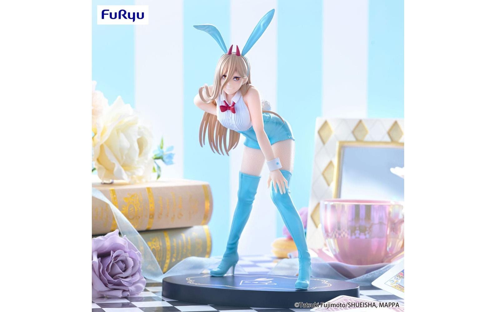FuRyuu Figur Chainsaw Man BiCute Bunnies Power Light Blue Color Ver
