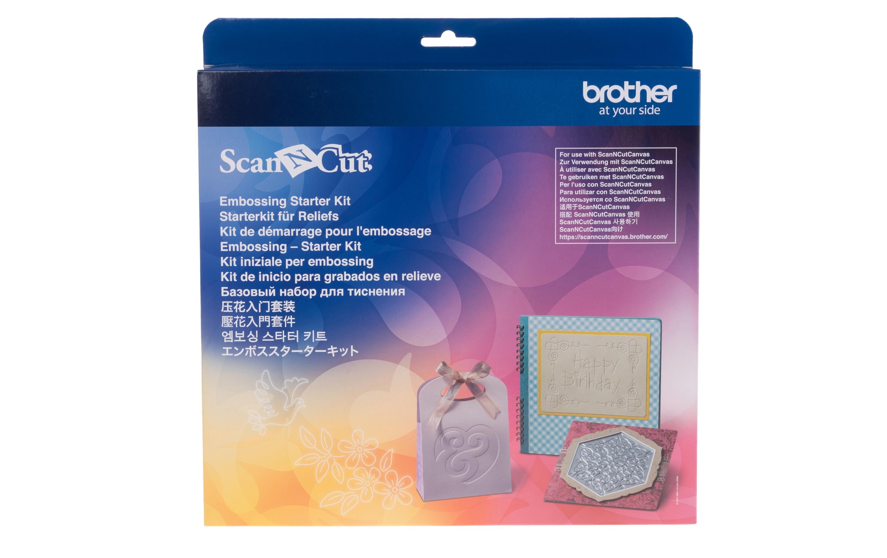 Brother Zubehör ScanNCut Kit Starterkit Prägen