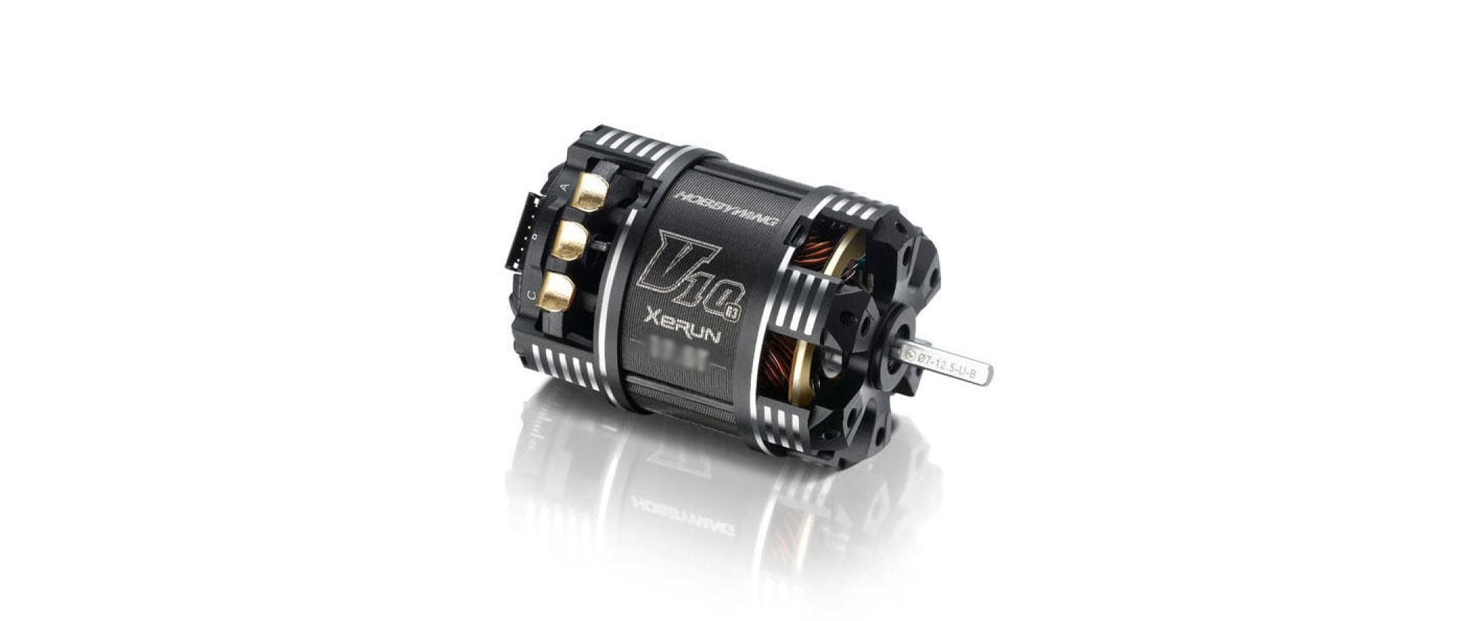Hobbywing Brushless Motor Xerun V10 G3 Motor 6.5T (2S) Sensored, 2 Pol Hobbywing Brushless Motor Xerun V10 G3 Motor 6.5T (2S) Sensored, 2 Pol