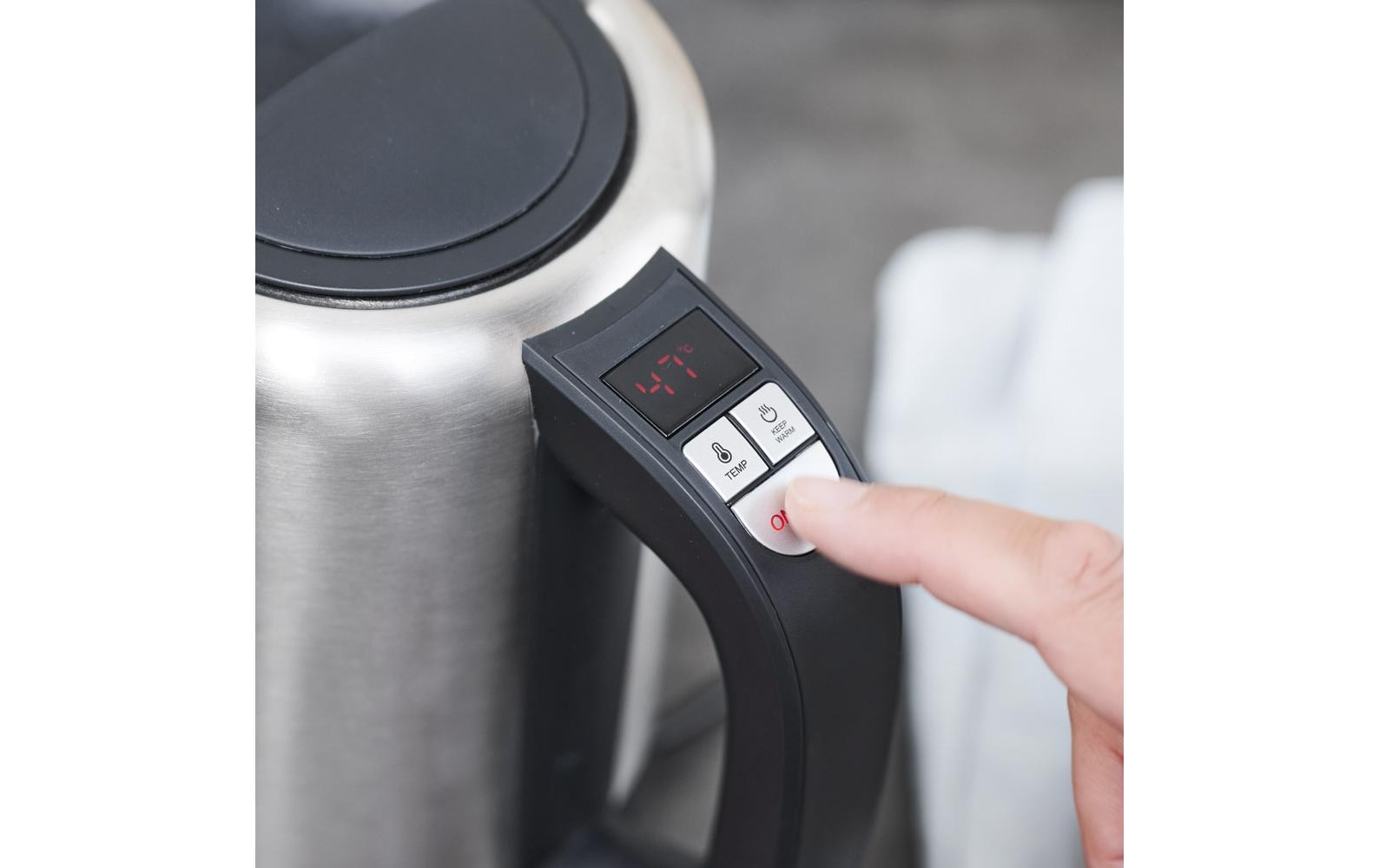 Gastroback Wasserkocher Mini 1 l, Silber