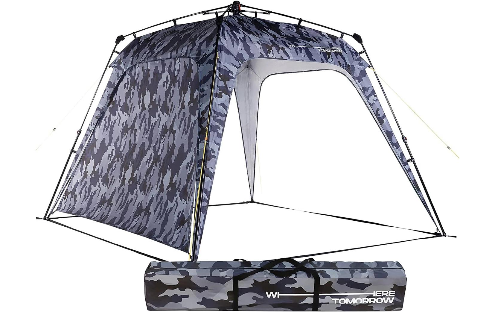 Where tomorrow Pavillon Pop Up - Tarnfleck Grau Where tomorrow Pavillon Pop Up - Tarnfleck Grau