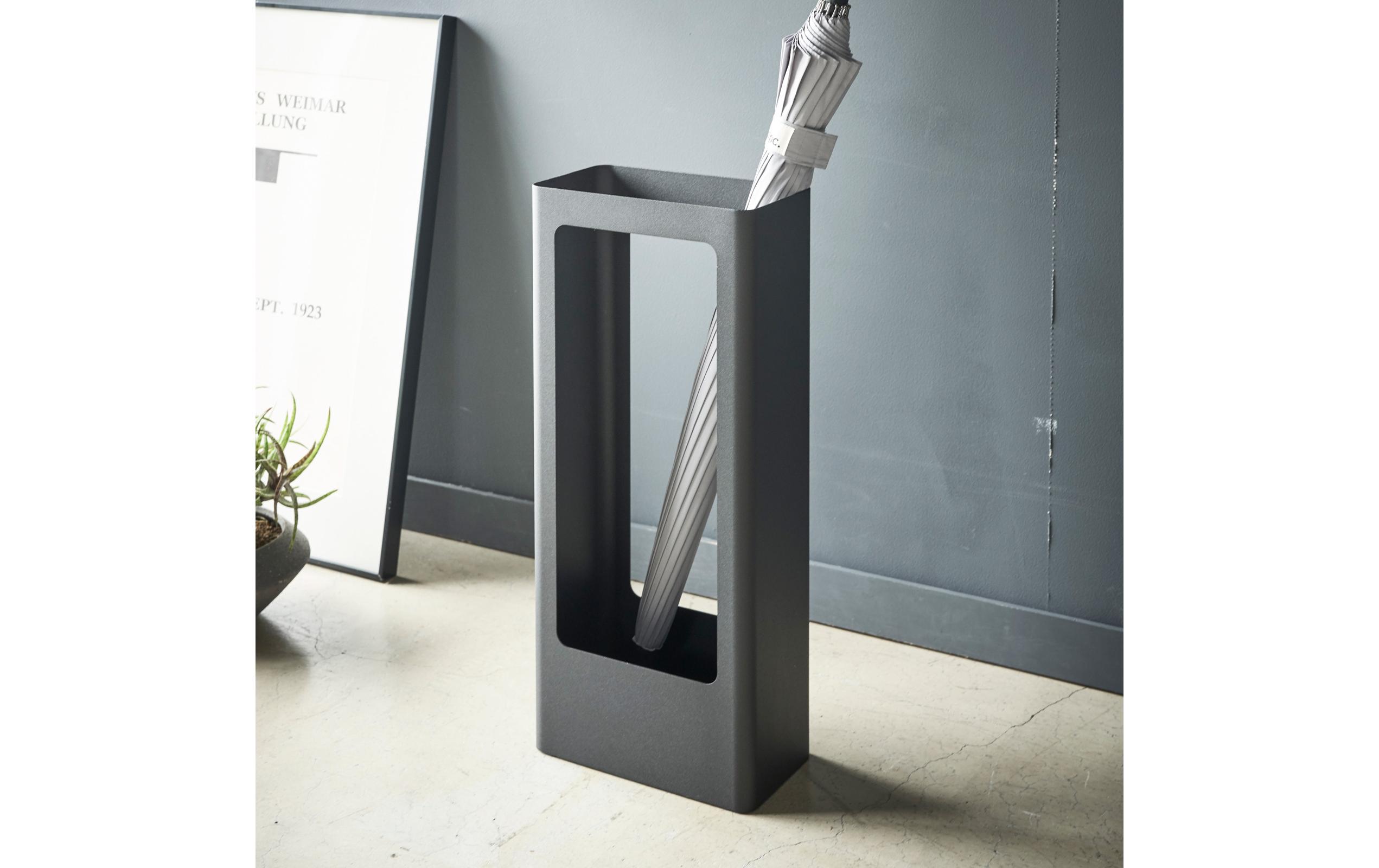 Yamazaki Schirmständer Tower Schwarz