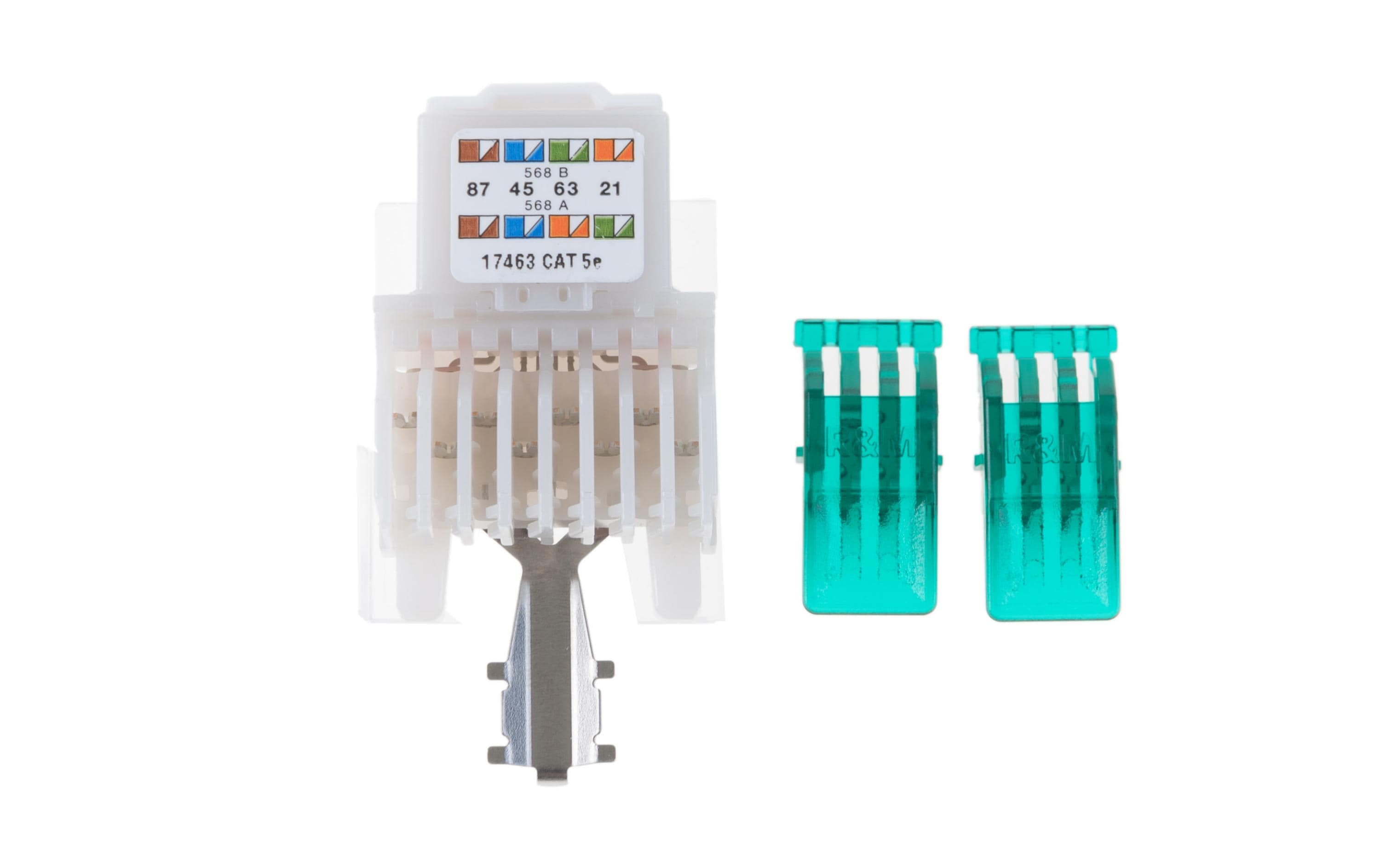 Feller EDIZIOdue Netzwerkdose UP 2x RJ45 Kat. 5e ungeschirmt