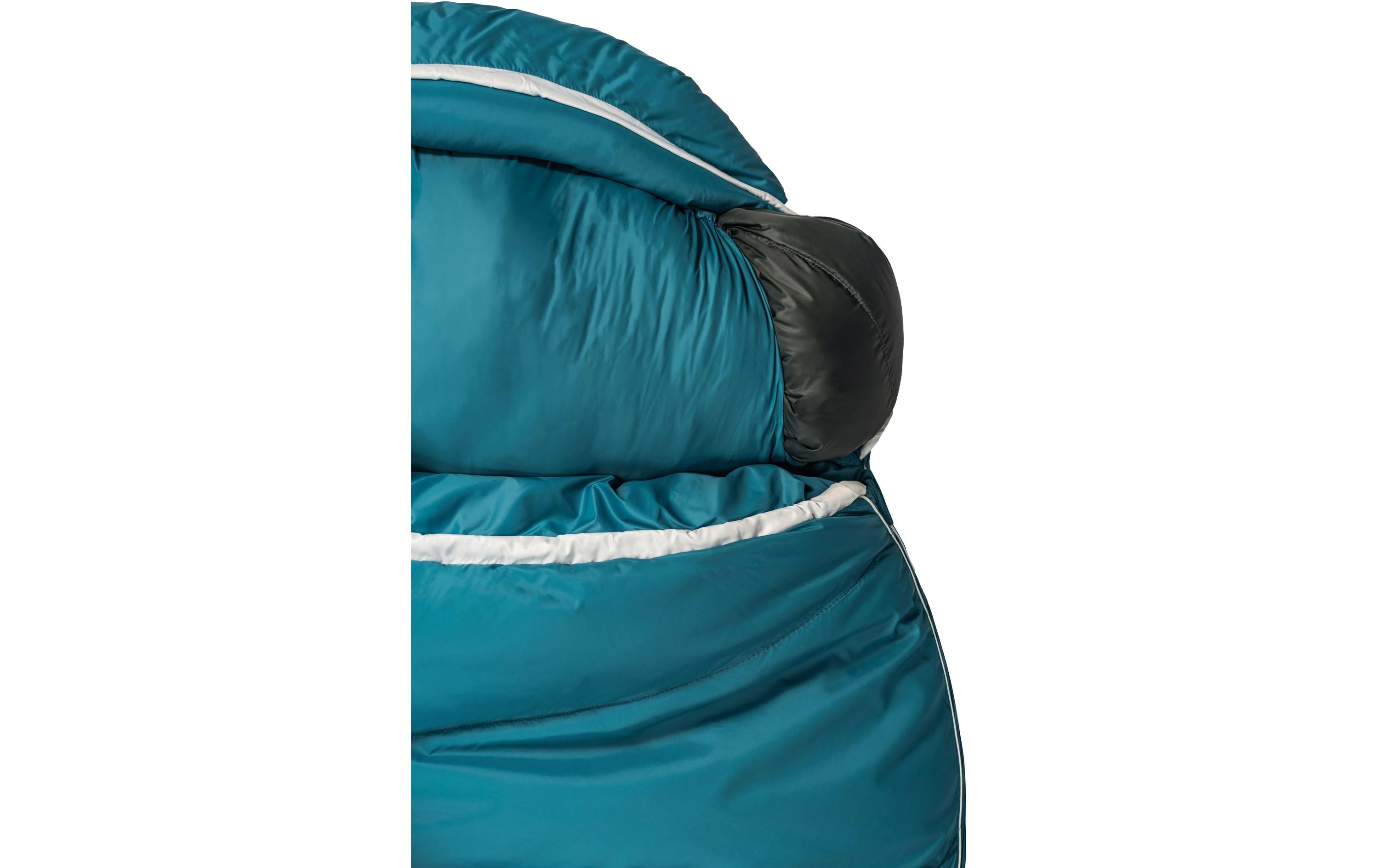 Grüezi Bag Schlafsack Biopod DownWool Subzero 175 Nylon, Autumn Blue