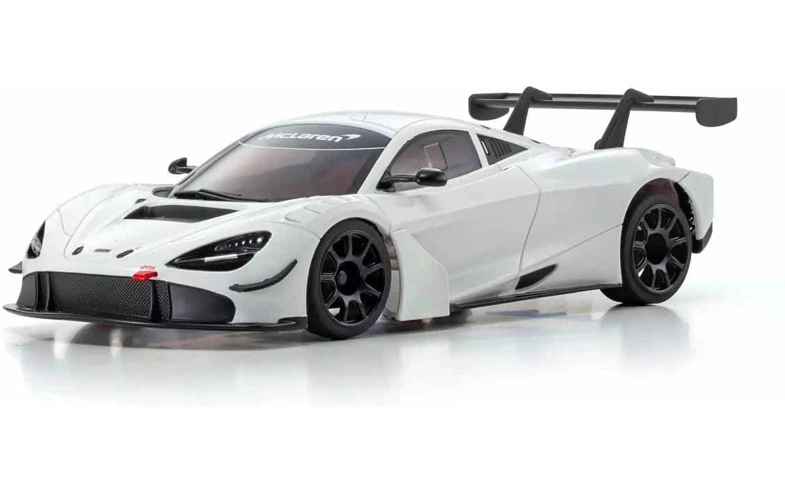 Kyosho Mini-Z Mclaren 720S GT3, Weiss 1:27 Readyset Kyosho Mini-Z Mclaren 720S GT3, Weiss 1:27 Readyset