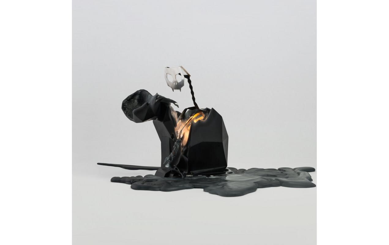 54Celsius Kerze PyroPet Cat Kisa Schwarz