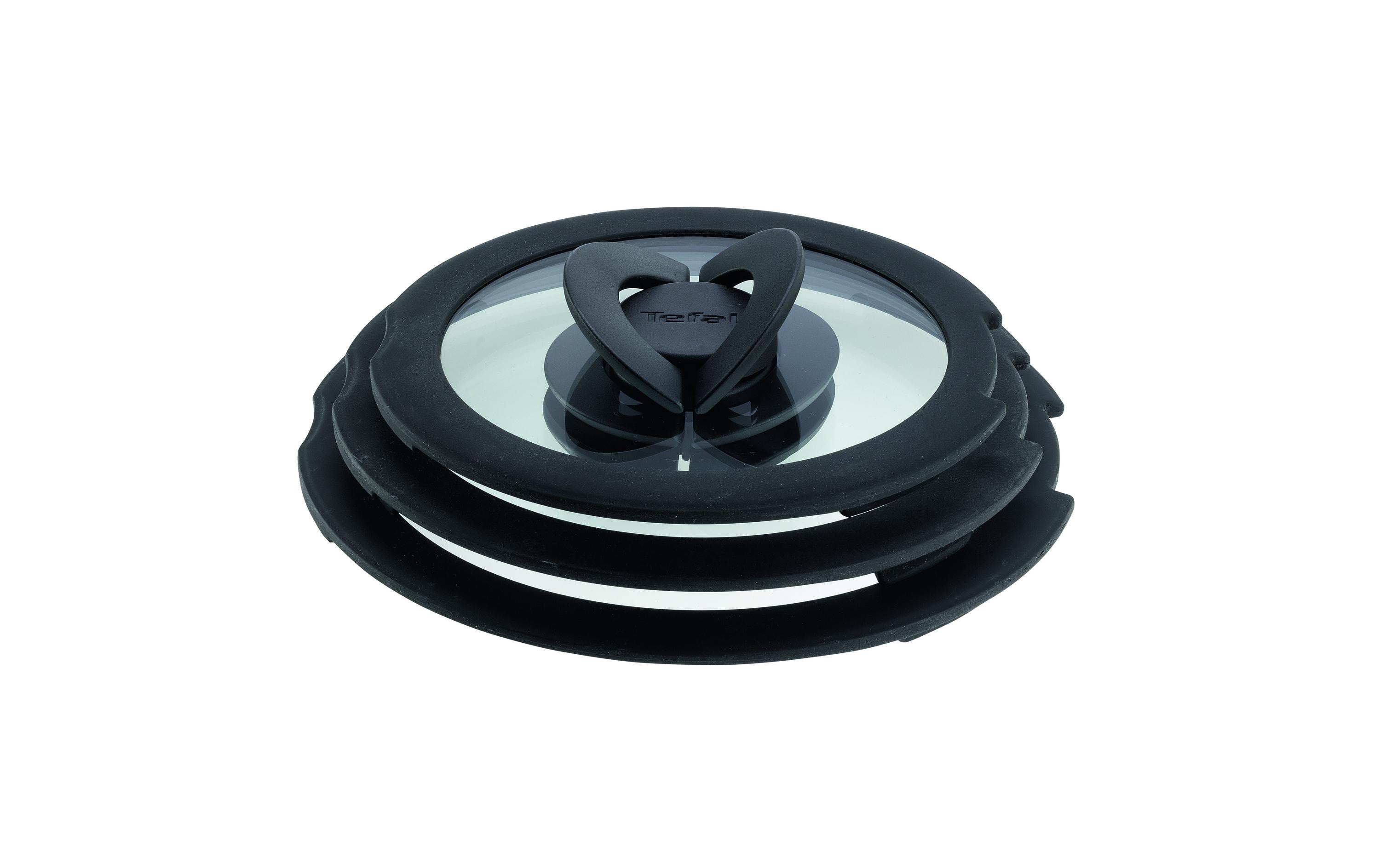 Tefal Glasdeckel-Set Ingenio 3-teilig 16 cm/18 cm/20 cm