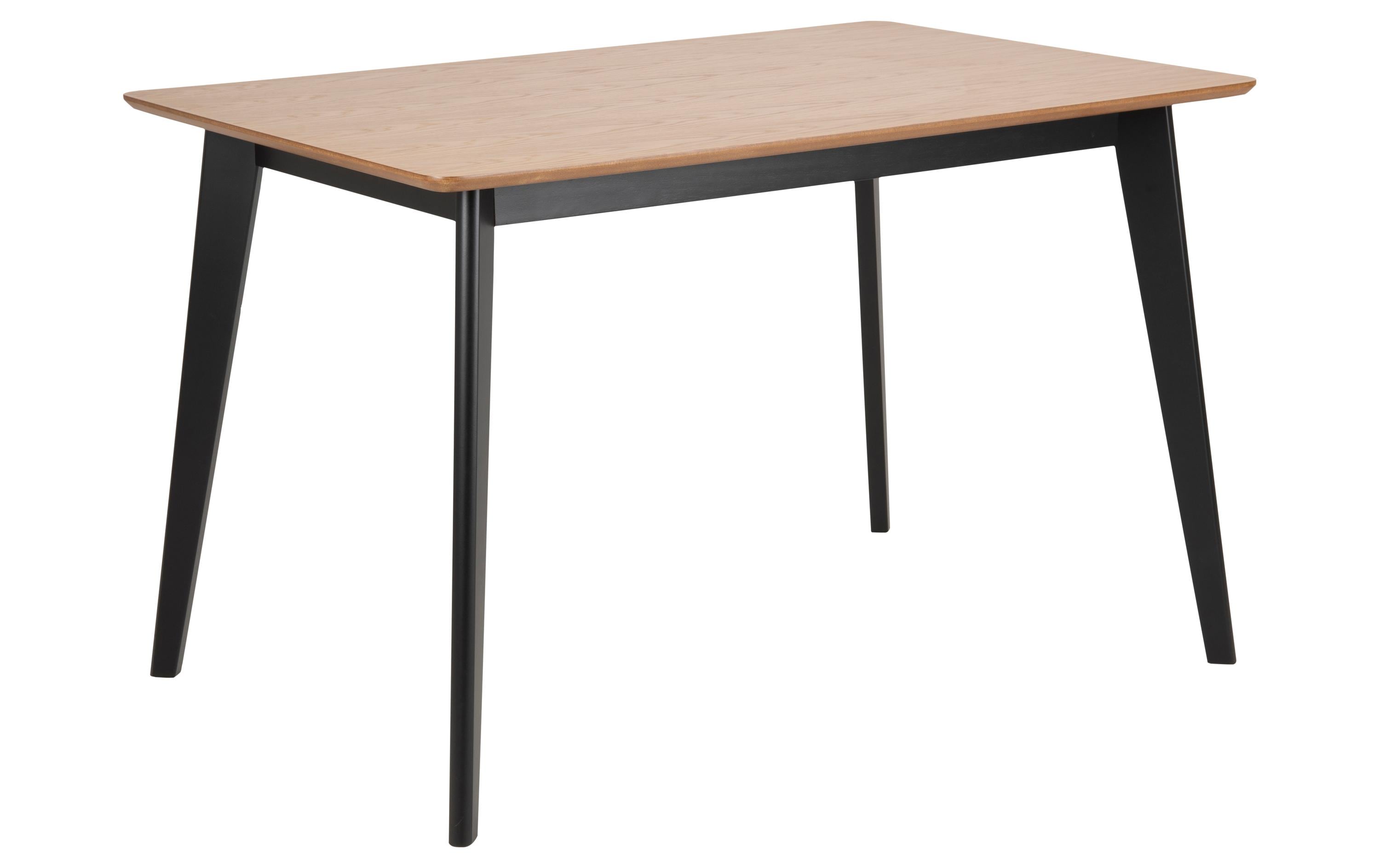 AC Design Tisch Roxby 120 x 80 x 76 cm, Nature/Schwarz AC Design Tisch Roxby 120 x 80 x 76 cm, Nature/Schwarz