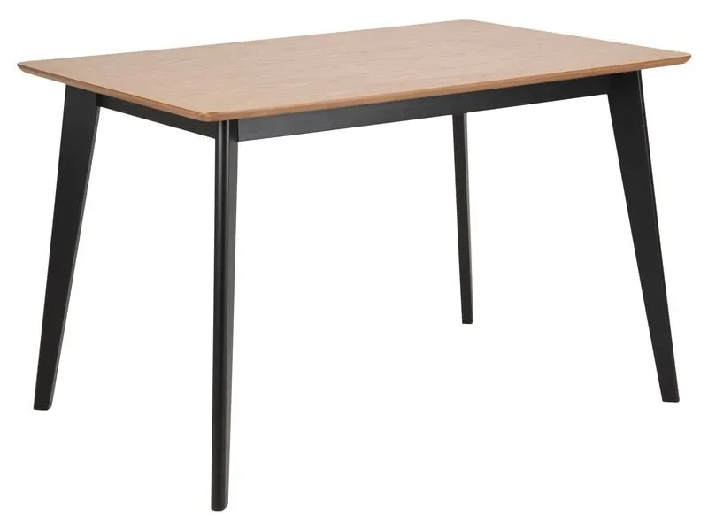 AC Design Tisch Roxby 120 x 80 x 76 cm, Nature/Schwarz AC Design Tisch Roxby 120 x 80 x 76 cm, Nature/Schwarz