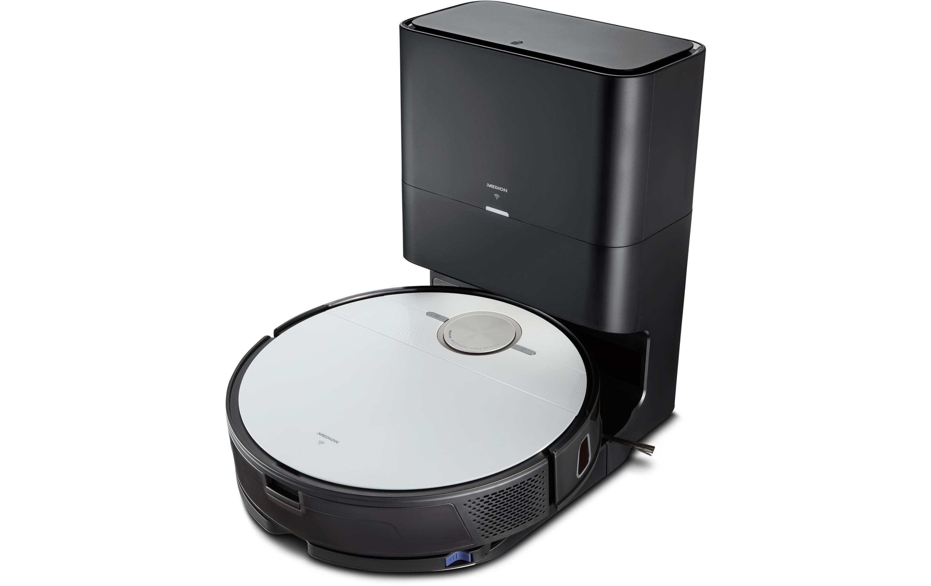 Medion Saugroboter X50 mit Absaugstation Medion Saugroboter X50 mit Absaugstation