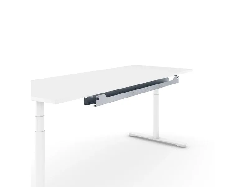 Actiforce Kabelwanne Stretch, 1040 - 1840 mm, Silbergrau Actiforce Kabelwanne Stretch, 1040 - 1840 mm, Silbergrau