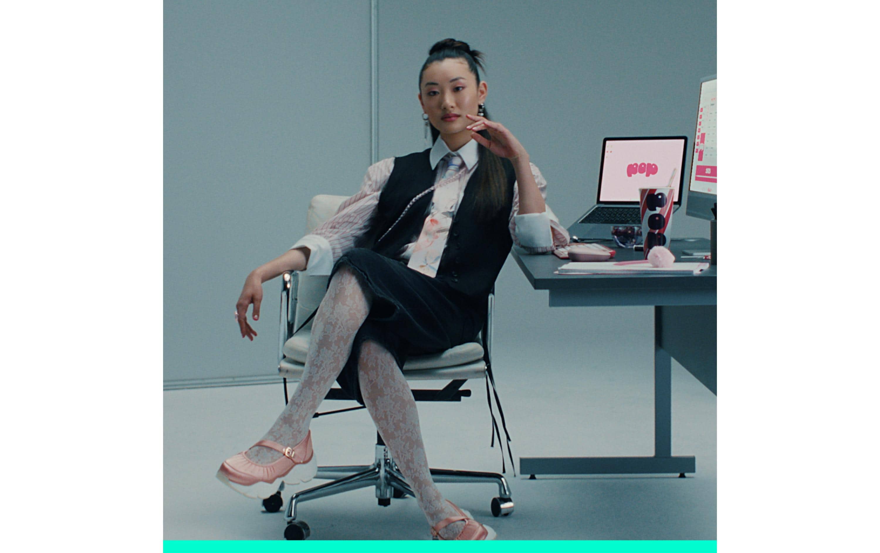 Logitech Tastatur-Maus-Set POP Icon Combo Graphite