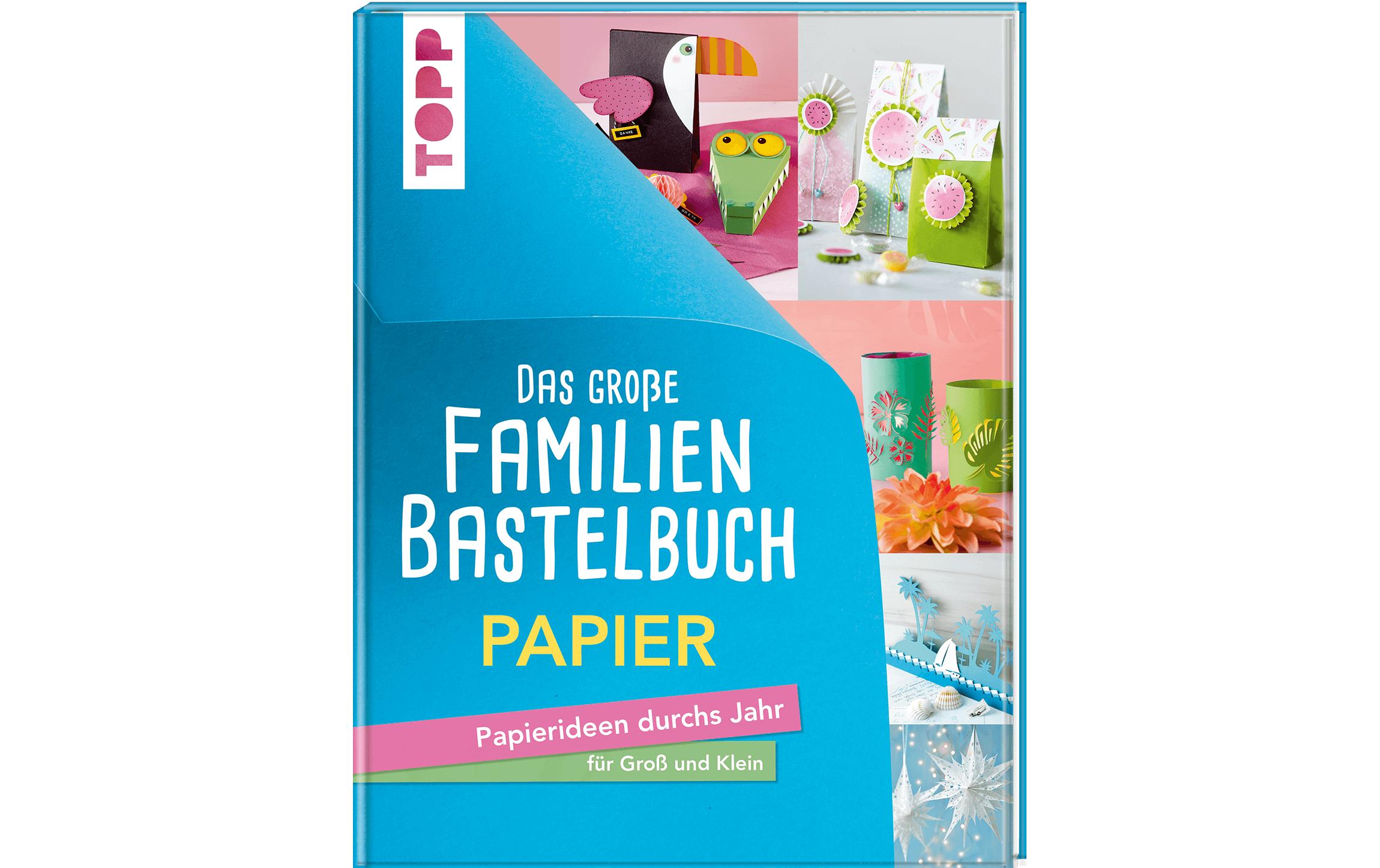 Frechverlag Bastelbuch Das grosse Familienbastelbuch Papier 144 Seiten