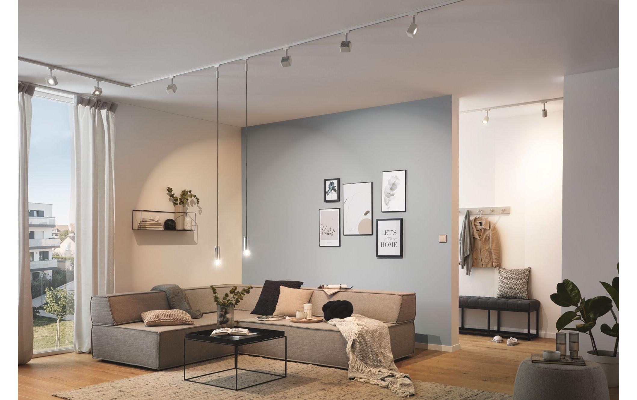 Paulmann URail Schiene 1m 230 V Signalweiss