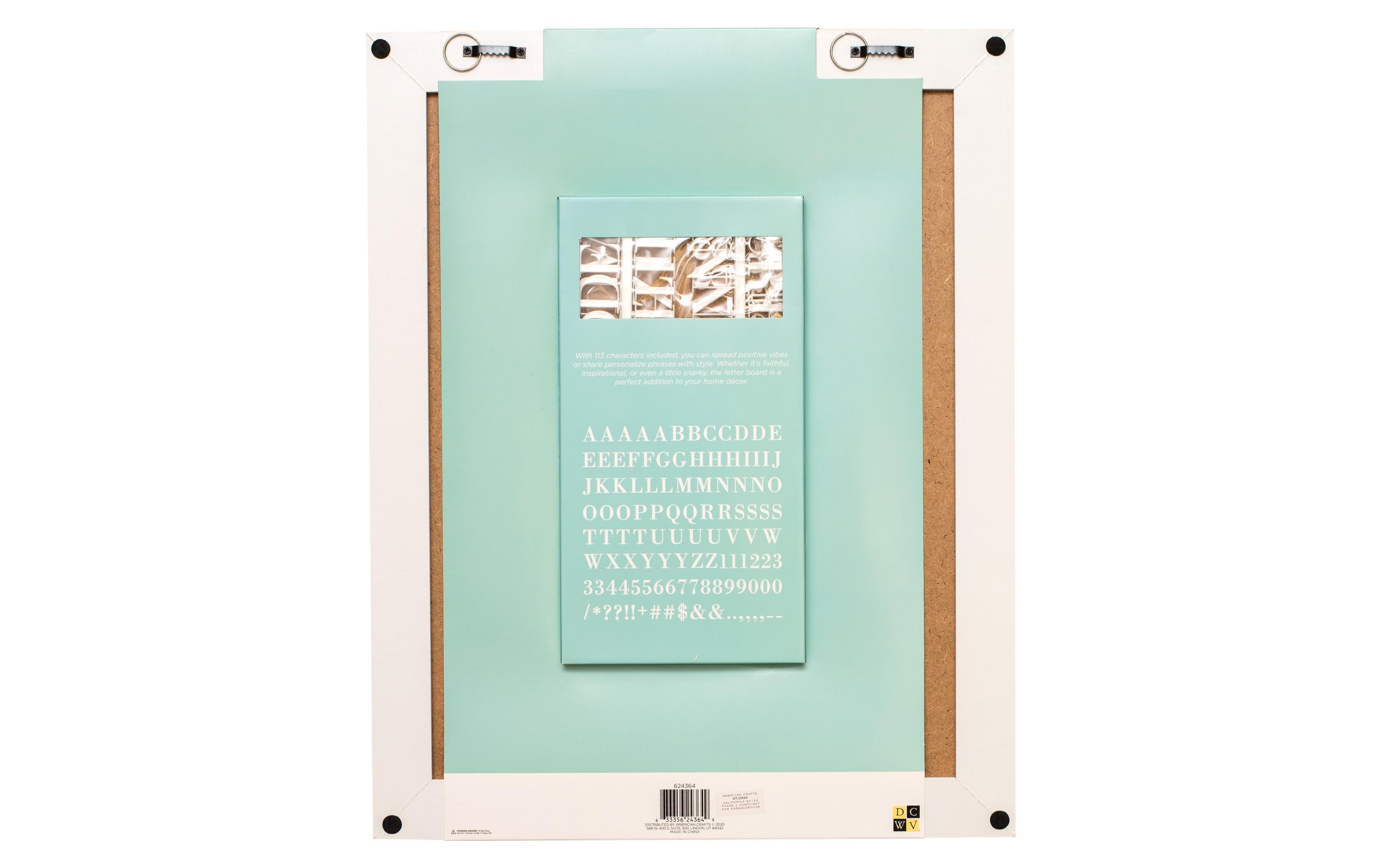 American Crafts Letterboard 30.5 x 40.6 cm