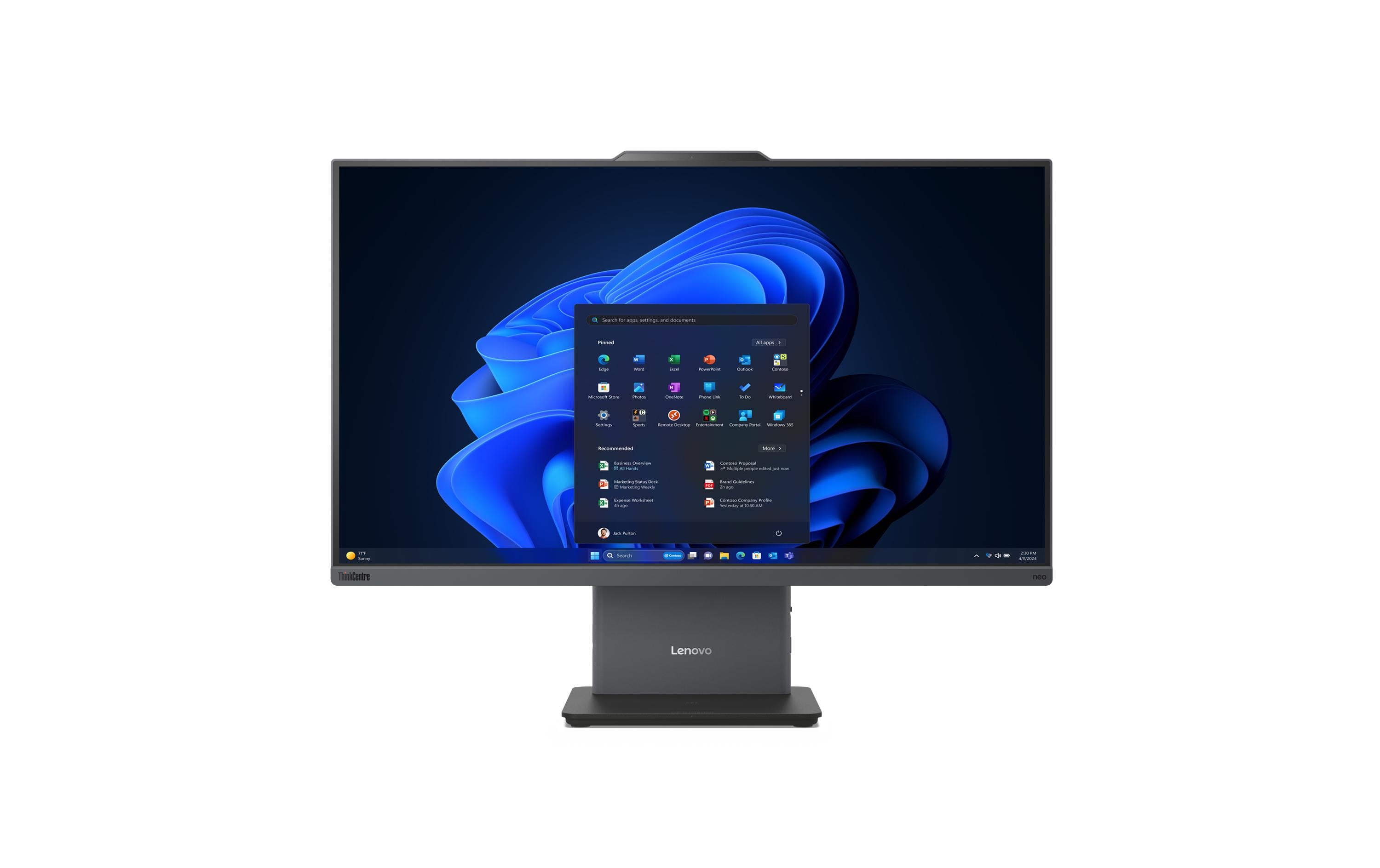 Lenovo AIO ThinkCentre neo 50a 27 Gen 5 (Intel)