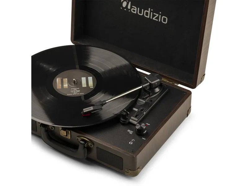 Audizio Plattenspieler RP114 Dunkelbraun