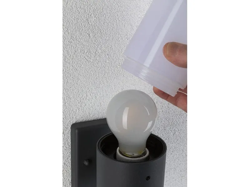 Paulmann Wandleuchte Tubs max. 15W 230 V Grau matt