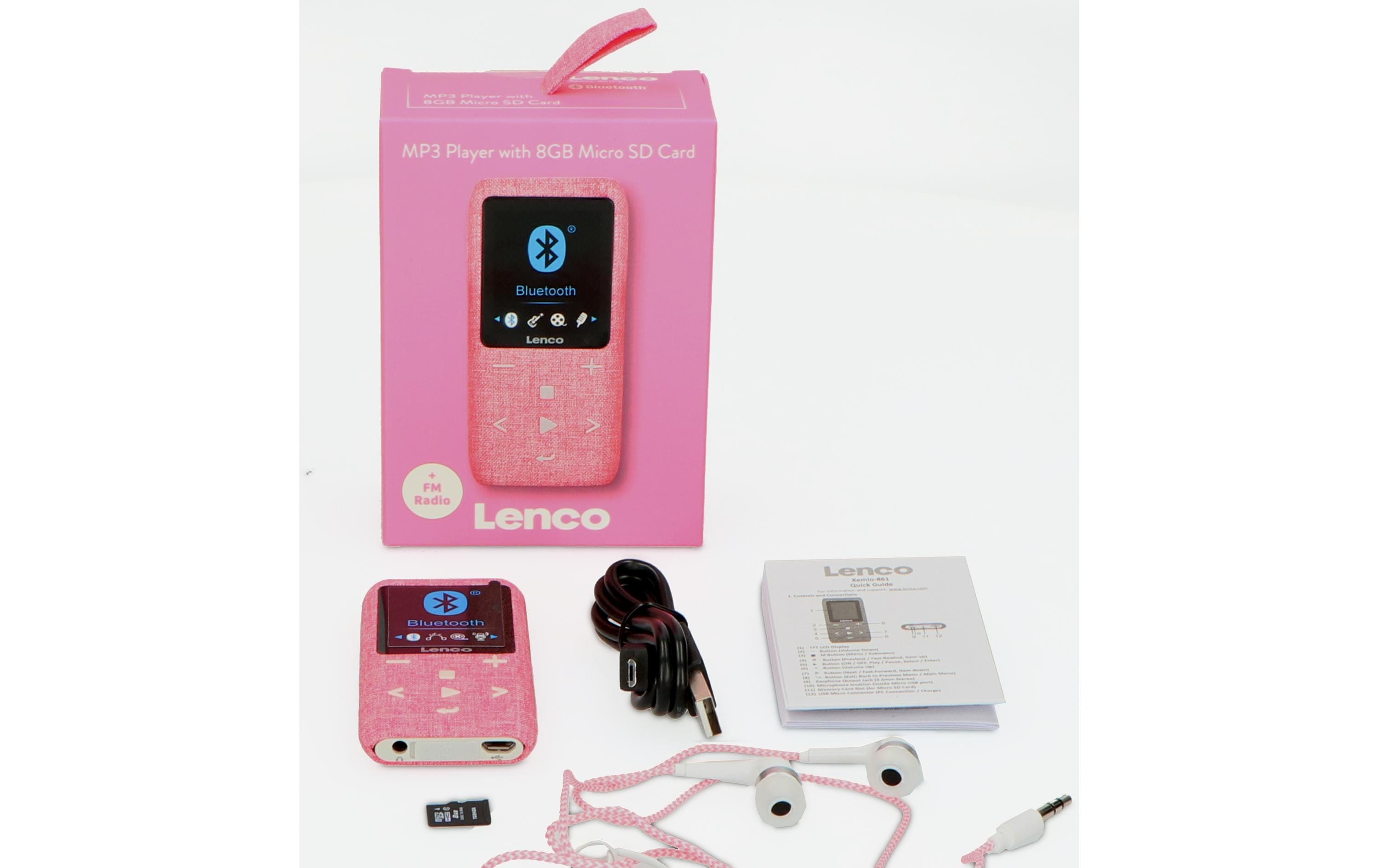 Lenco MP3 Player Xemio-861 Pink