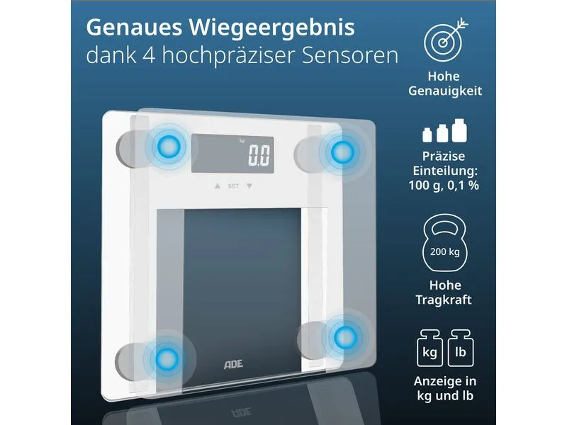 ADE Körperanalysewaage Ines Weiss ADE Körperanalysewaage Ines Weiss