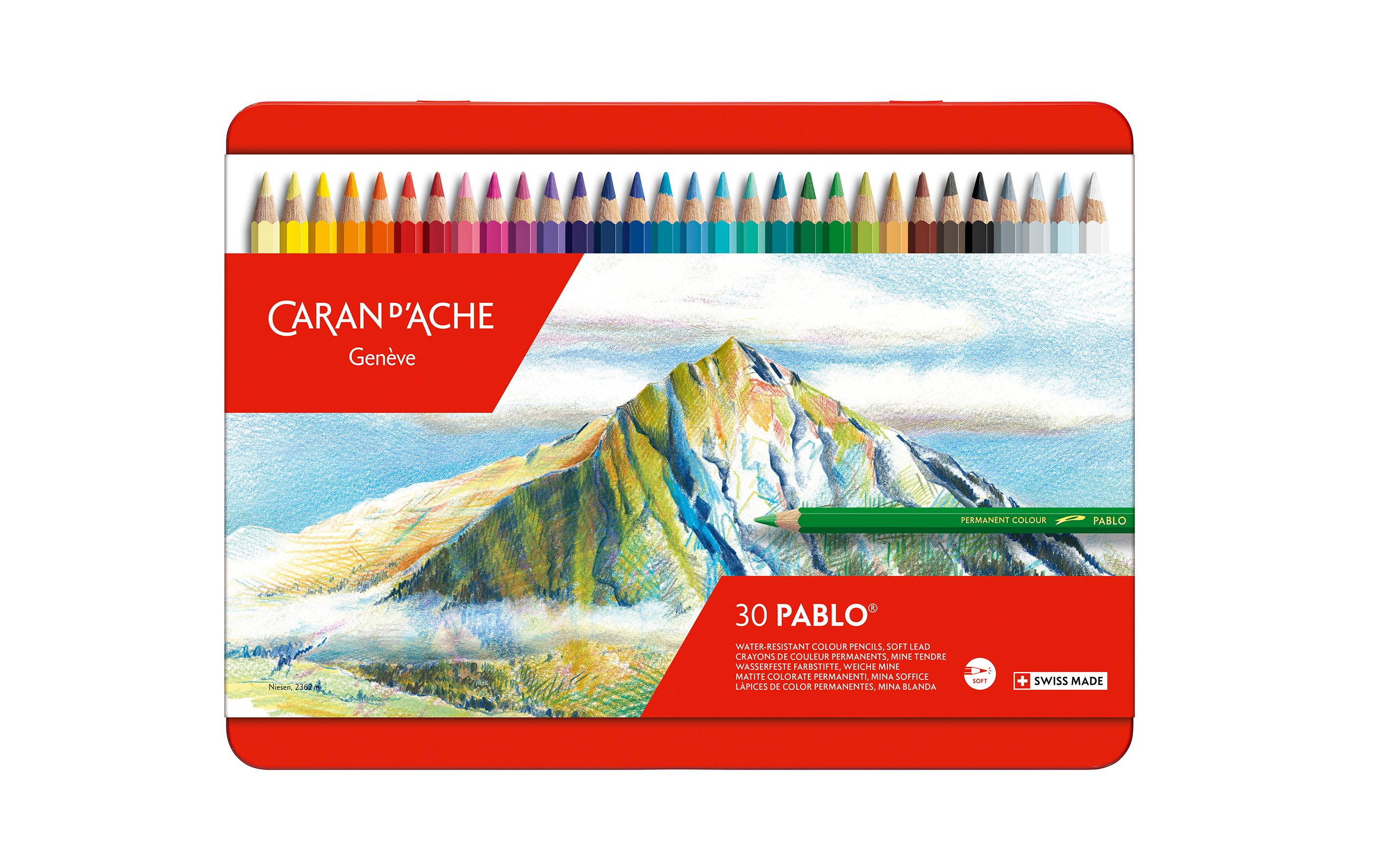 Caran d'Ache Farbstifte Pablo 30 Stück Caran d'Ache Farbstifte Pablo 30 Stück