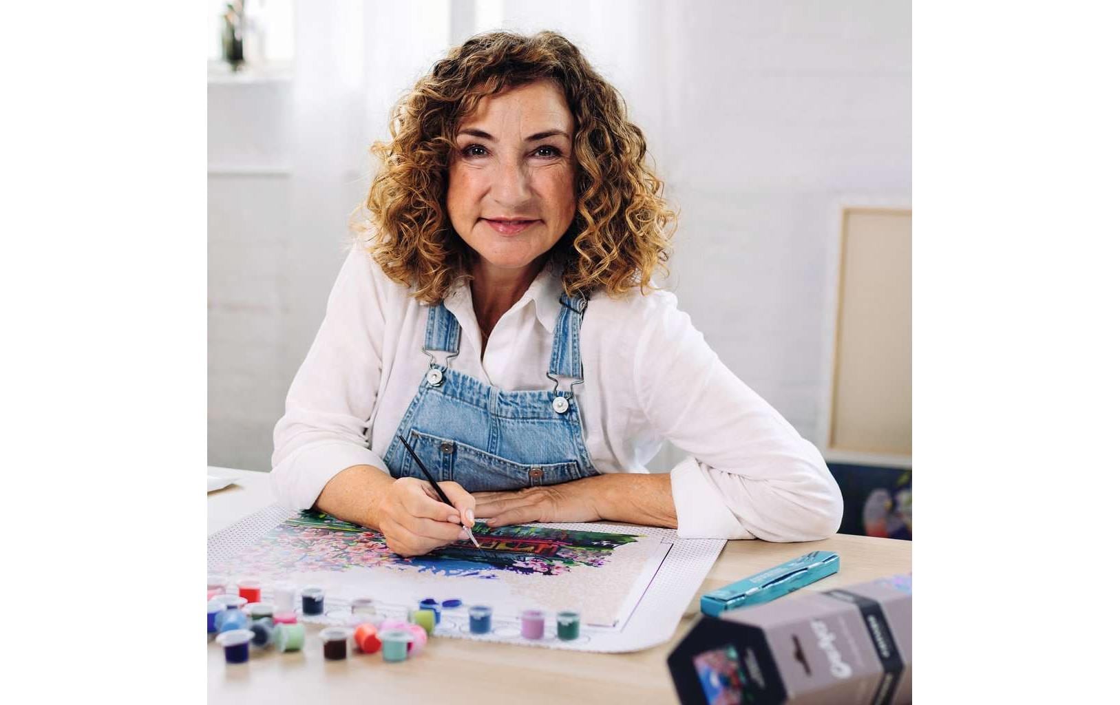 Ravensburger Malen nach Zahlen CreArt – Leinwand Japanische Kirschblüten