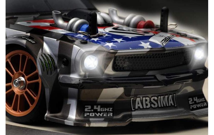 Absima Touring Car FUN MAKER neon genesis, 4WD, RTR, 1:16