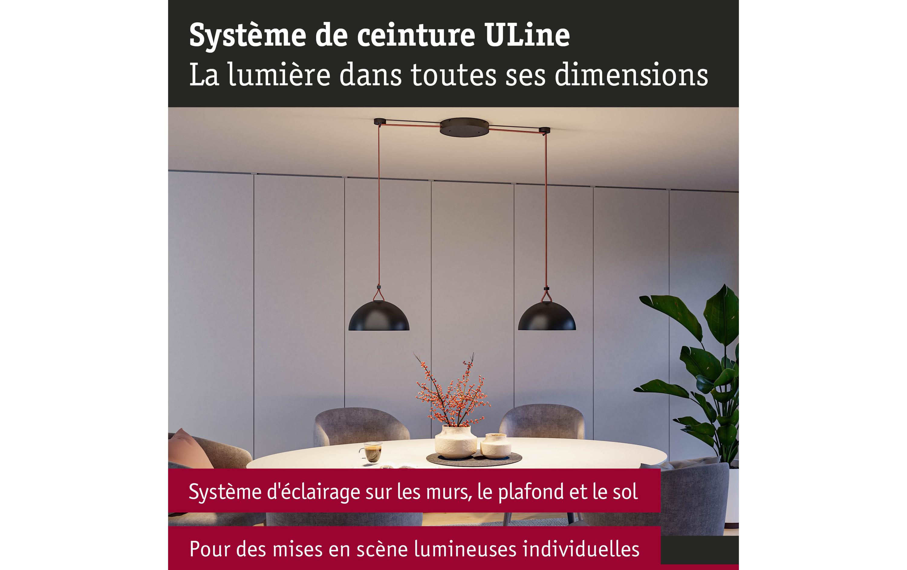 Paulmann ULine Gurt-Klemme 2 Stück