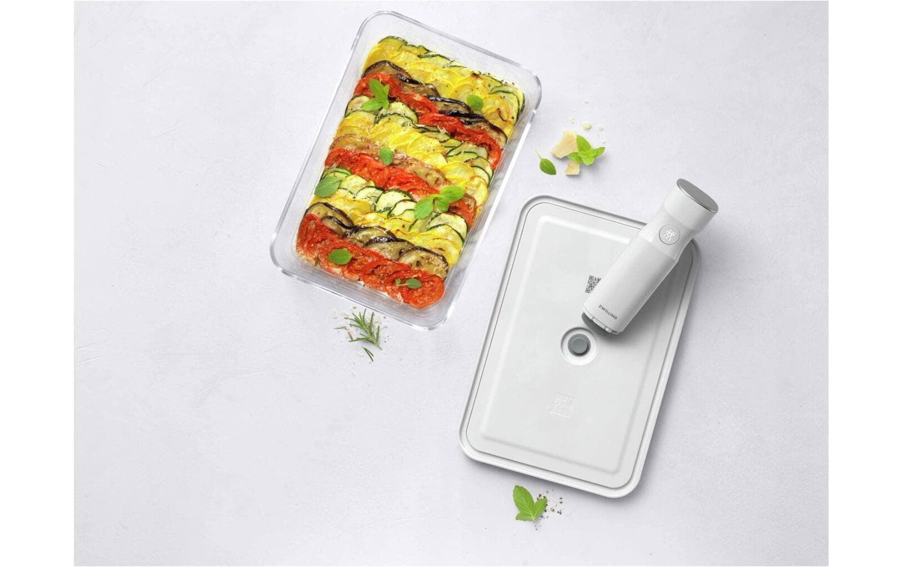 Zwilling Vakuumier-Behälter Fresh and Save Vakuum Gratinform, Glas
