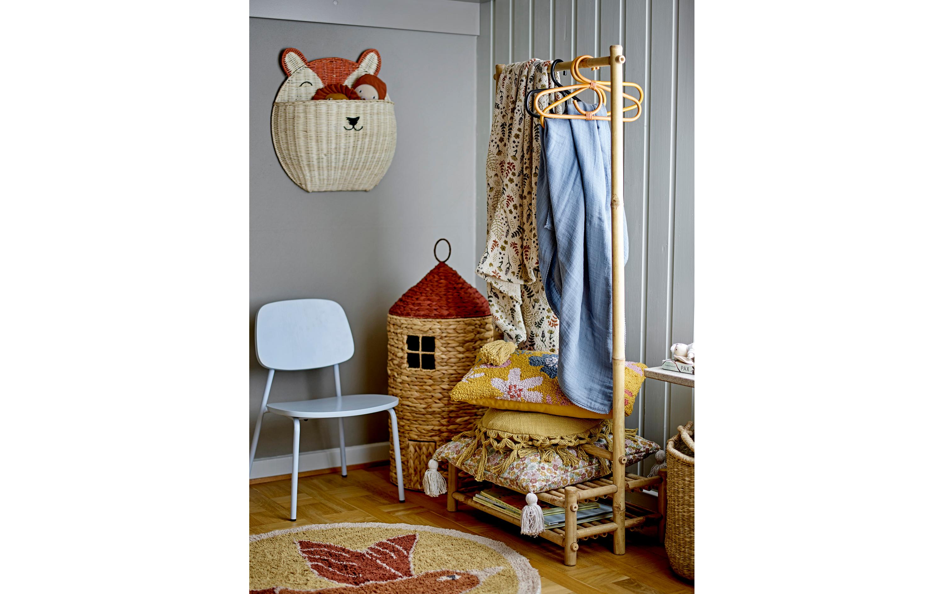 Bloomingville Kuscheldecke Filipa 160 x 130 cm, Gelb